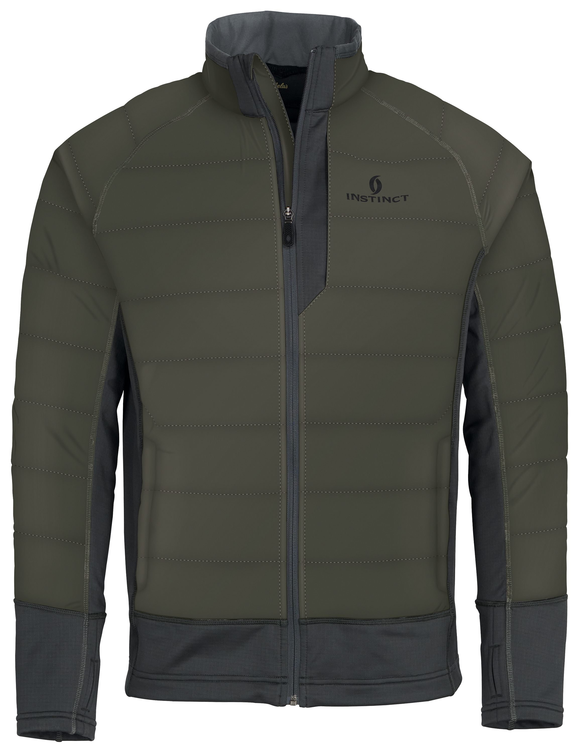 Image of Cabela's Instinct Hybrid Puffy Jacket with SCENTINEL for Men