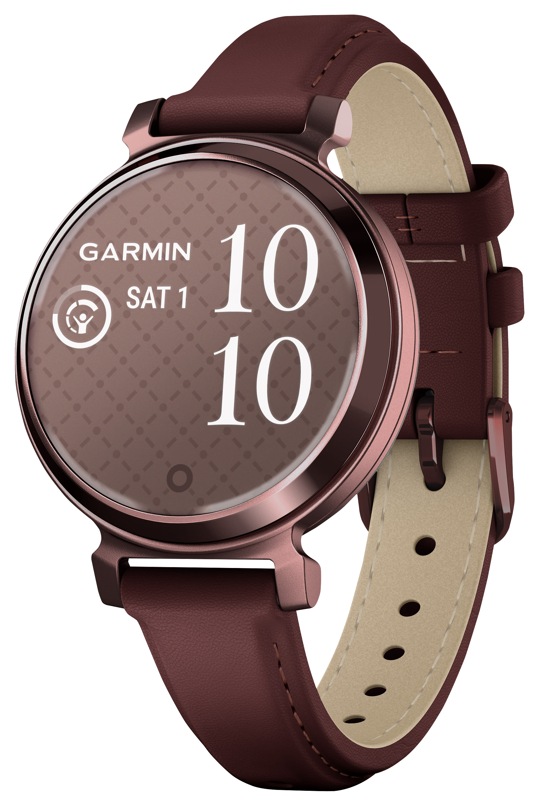 GARMIN Lily 2 Classic Smartwatch with Leather Band for Ladies