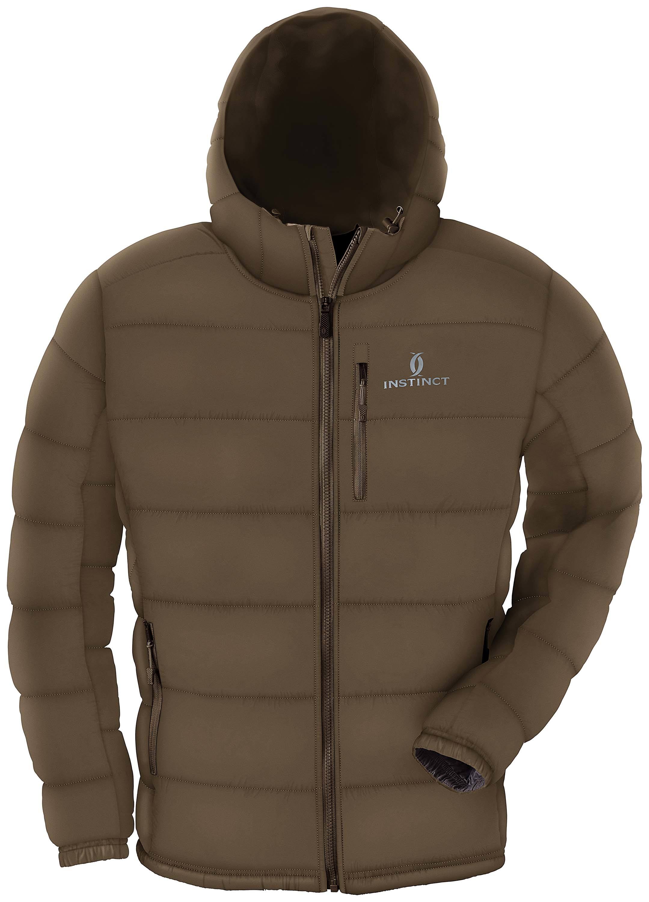 Image of Cabela's Instinct Super-Warm Puffy Jacket - Kodiak - XL