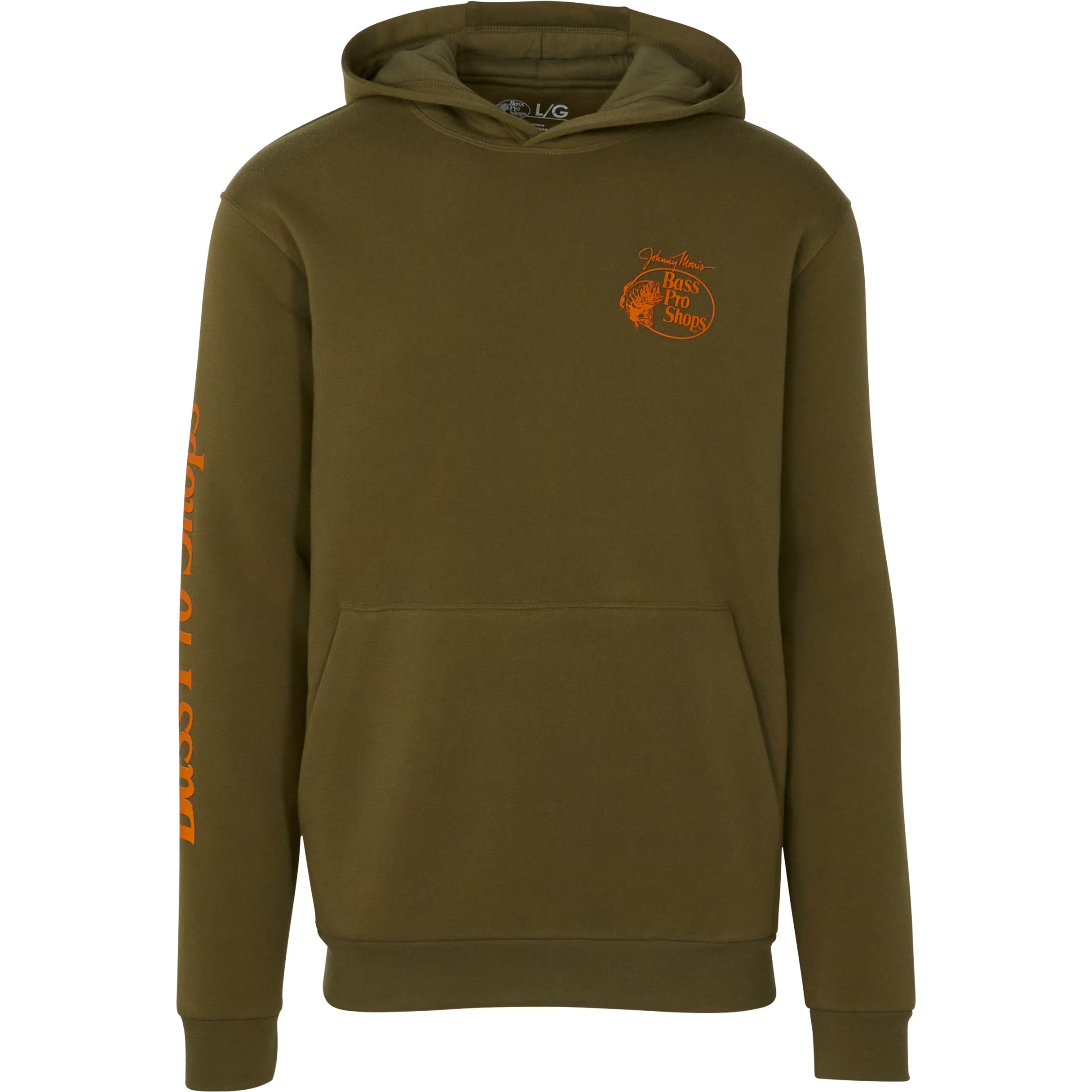 BASS PRO SHOPS Sleeve Graphic Hoodie for Men