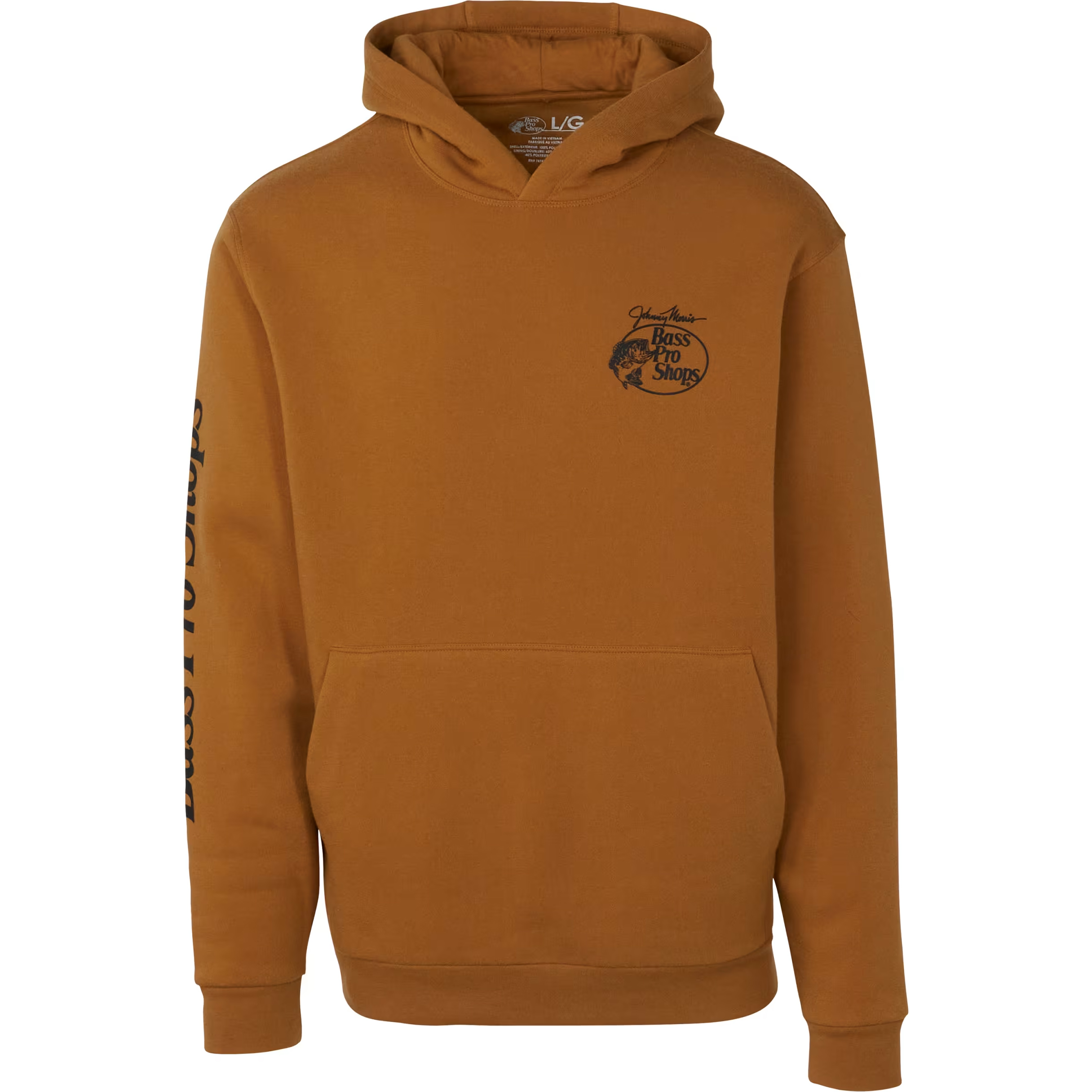 BASS PRO SHOPS Sleeve Graphic Hoodie for Men
