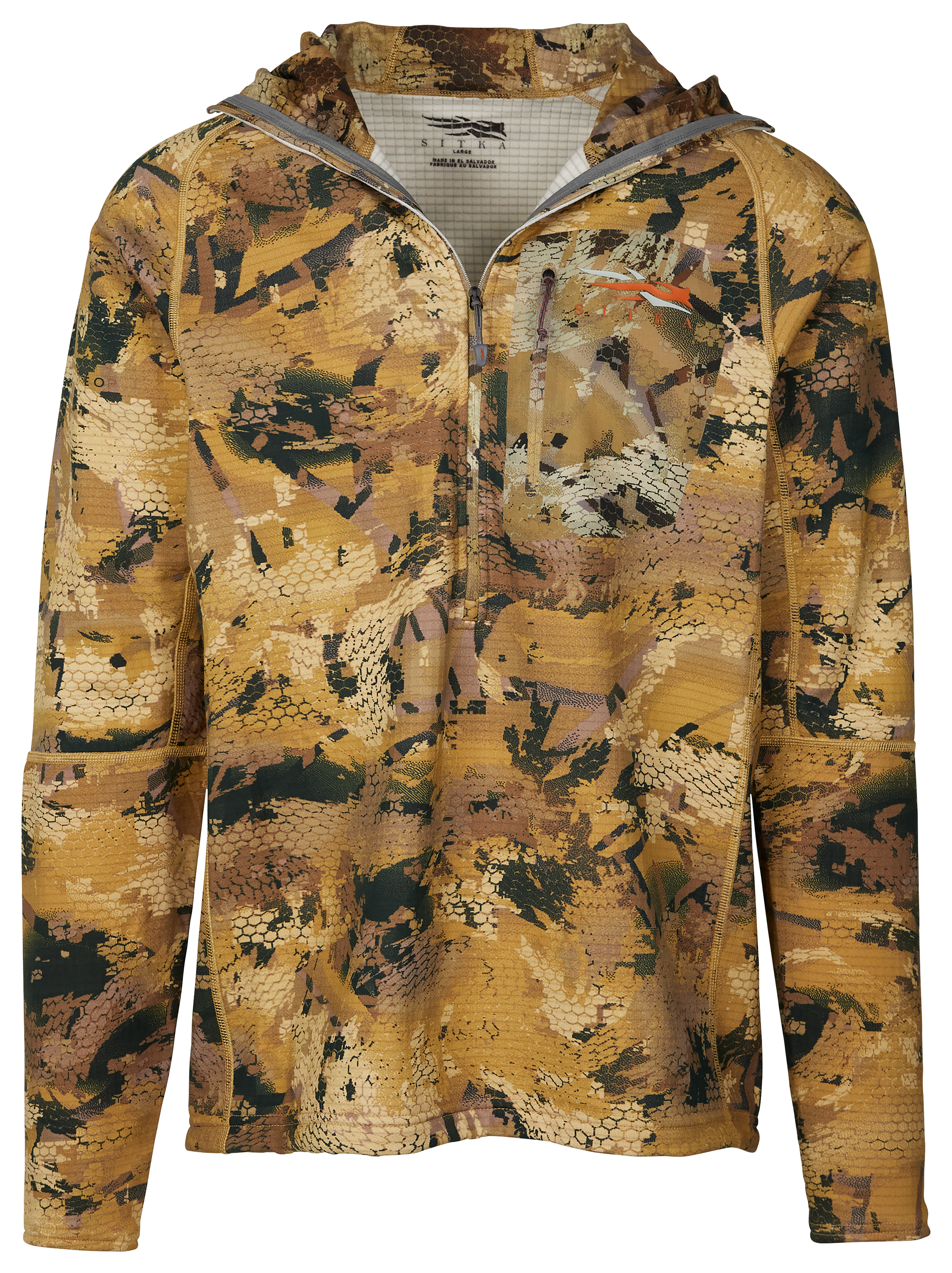 Image of SITKA GORE OPTIFADE Concealment Waterfowl Marsh Grinder Hoodie for Men - M