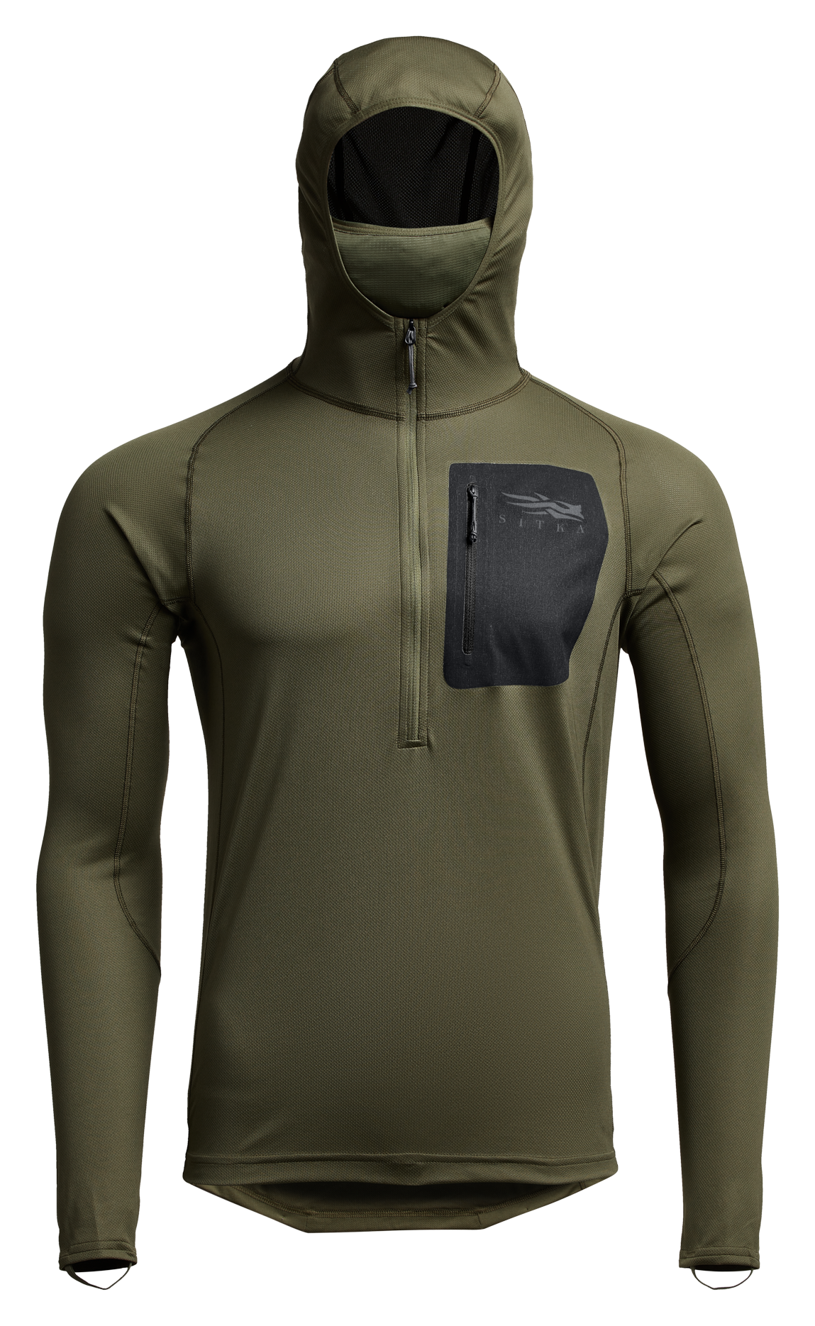 Image of SITKA Core Lightweight Hoodie - Covert/Black - M