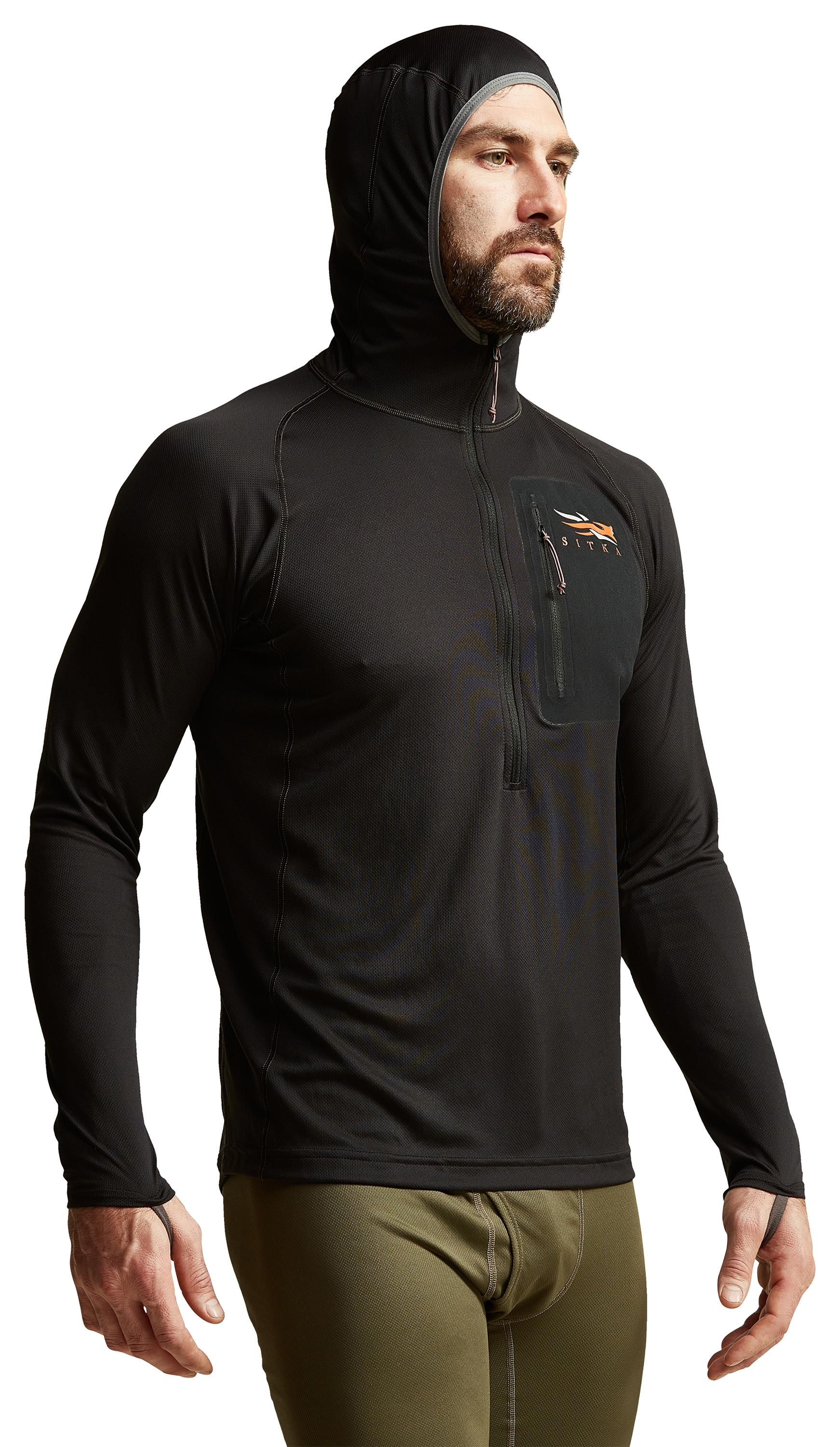SITKA Core Solids Lightweight Long-Sleeve Hoodie for Men