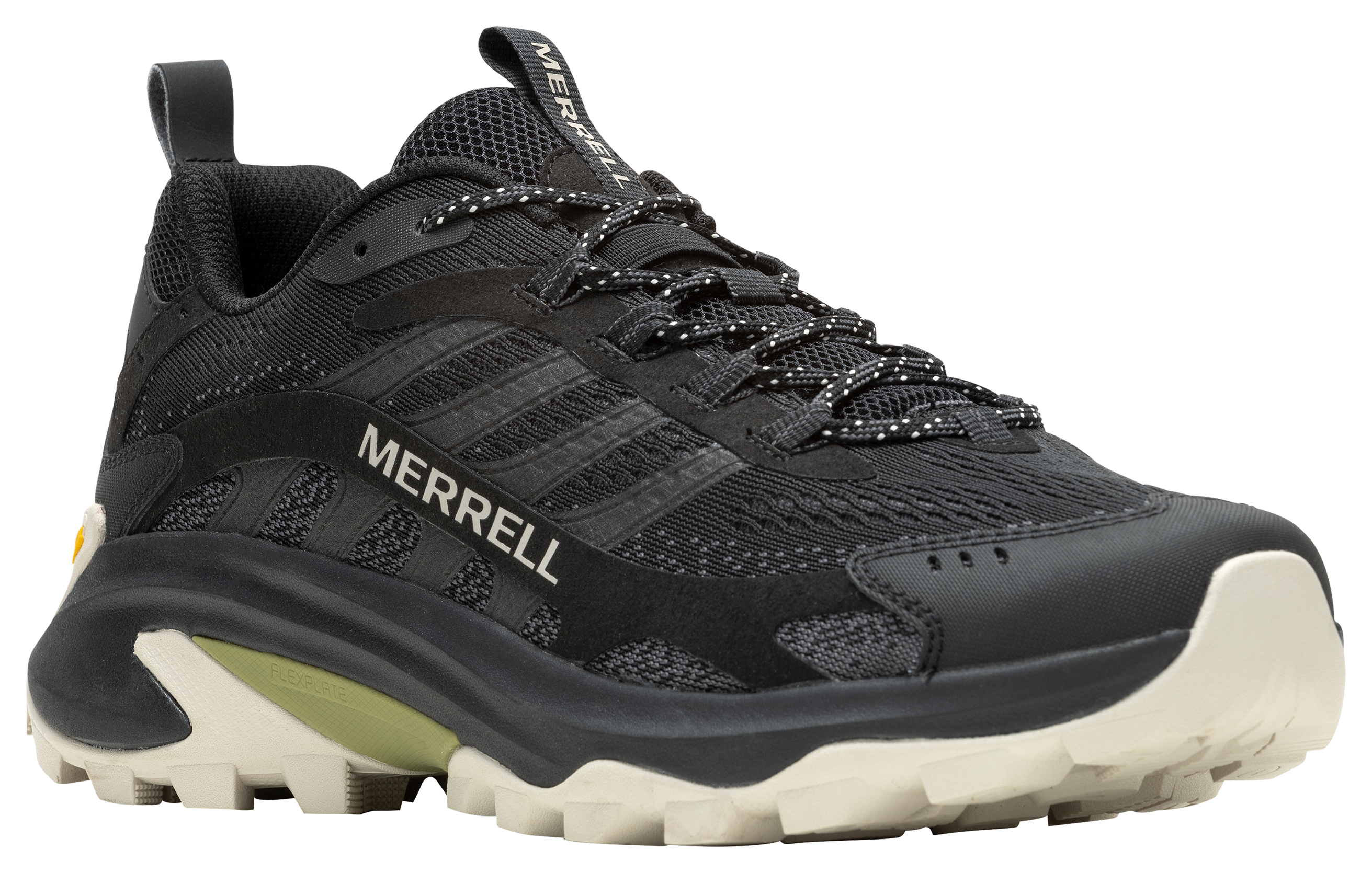 Image of Merrell Moab Speed 2 Hiking Shoes for Men - Black - 12M
