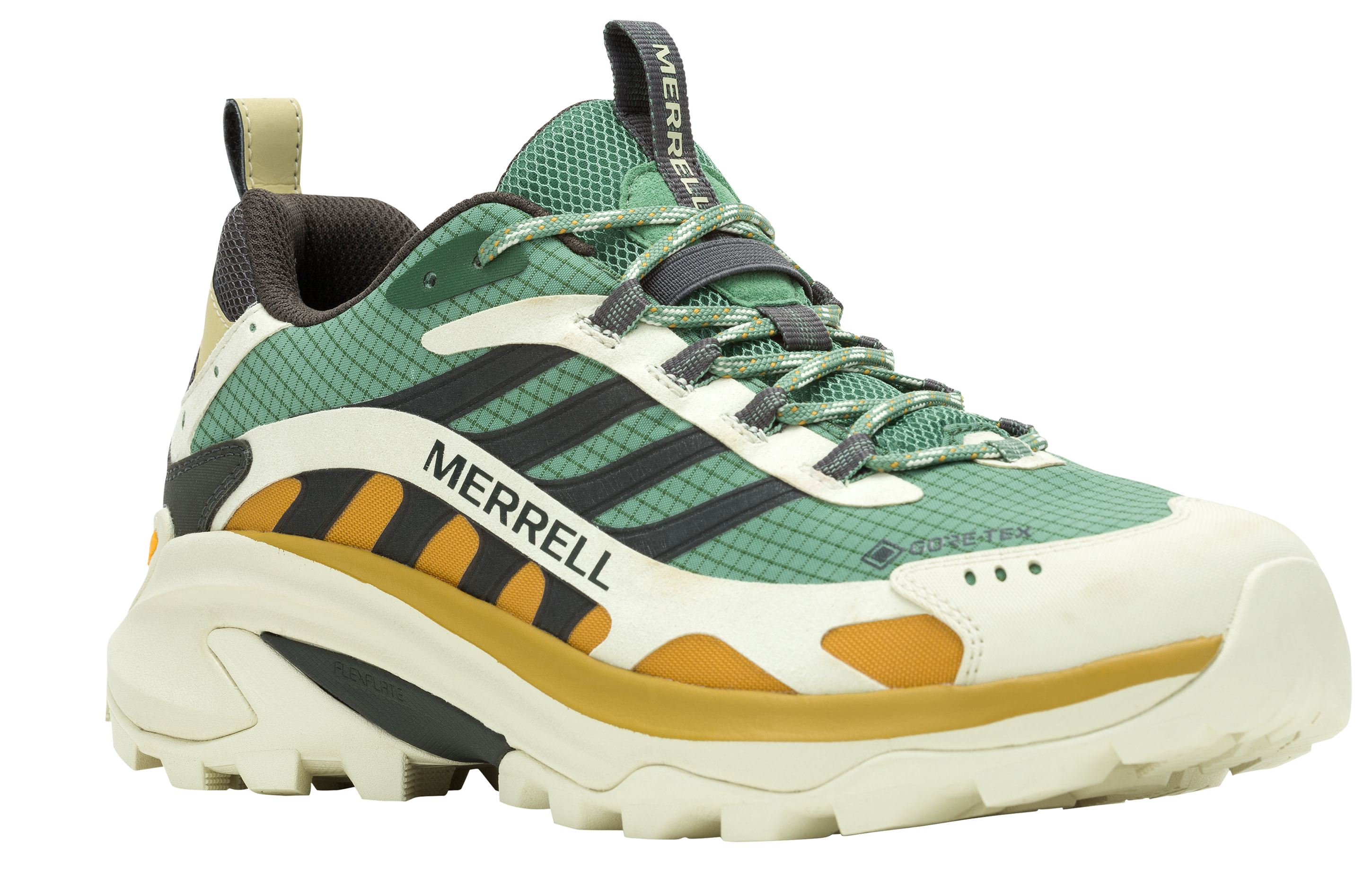 Image of Merrell Moab Speed 2 GORE-TEX Hiking Shoes for Men - Hedge Green - 9.5M