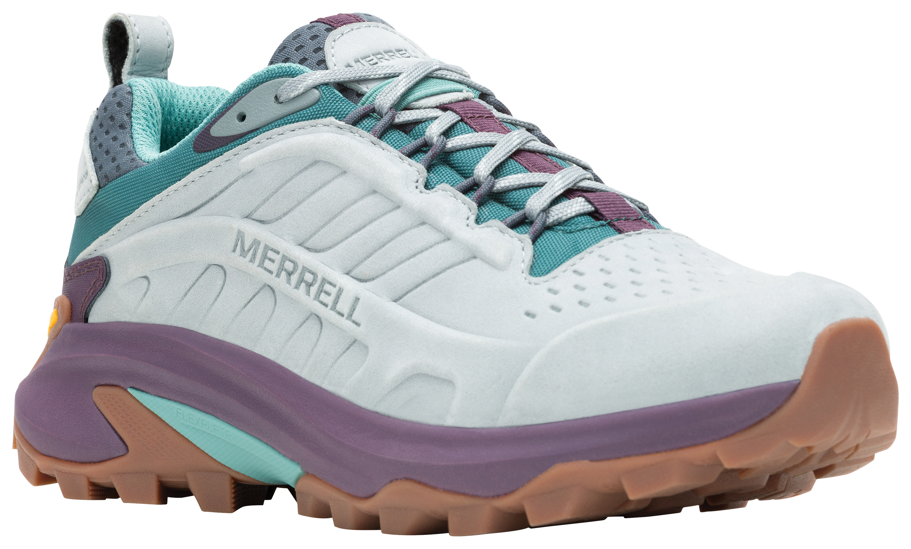 Image of Merrell Moab Speed 2 Leather Hiking Shoes for Ladies - Highrise - 7.5M