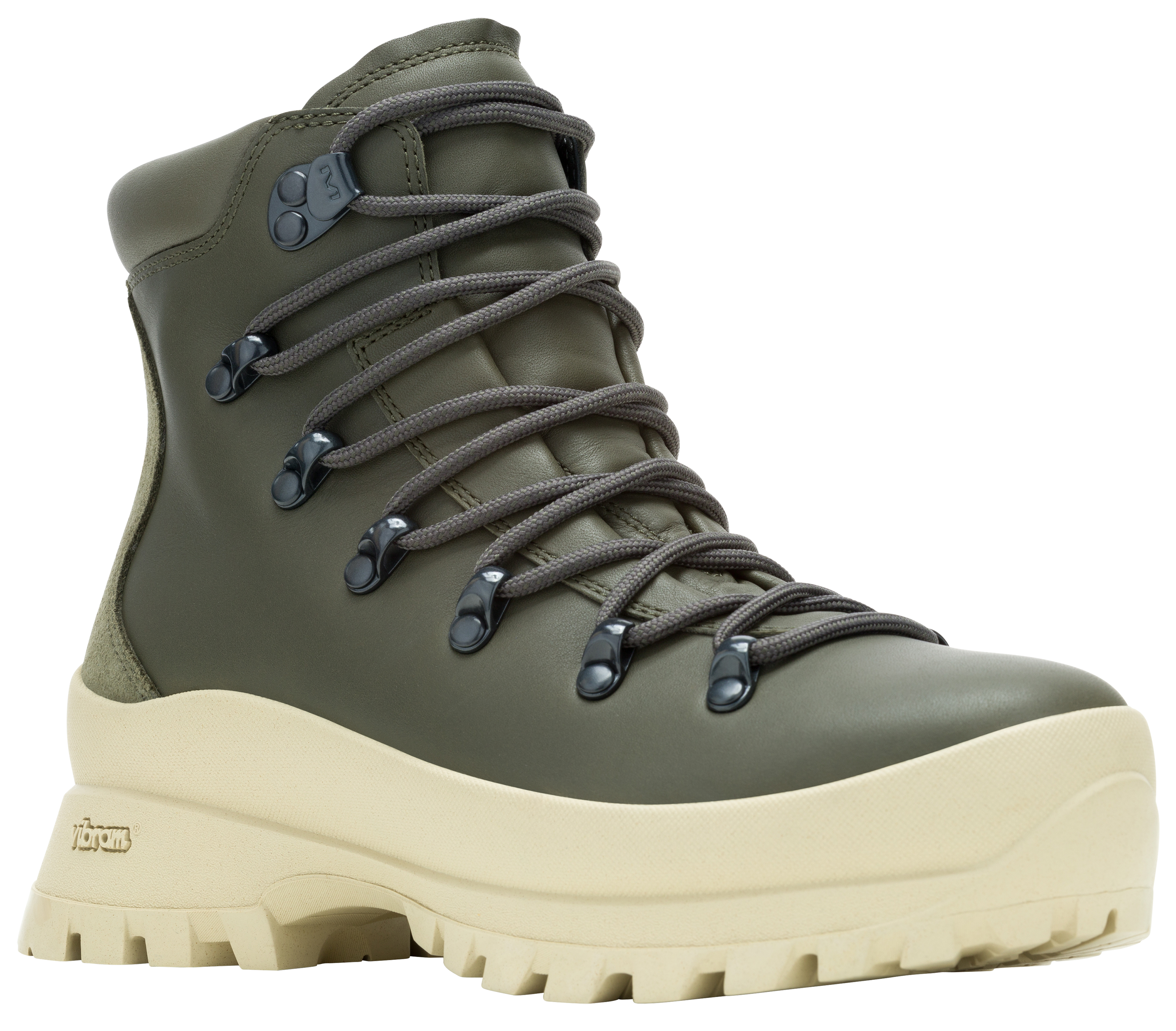 Image of Merrell Bristol Mid Hiking Boots for Ladies - Olive - 6M