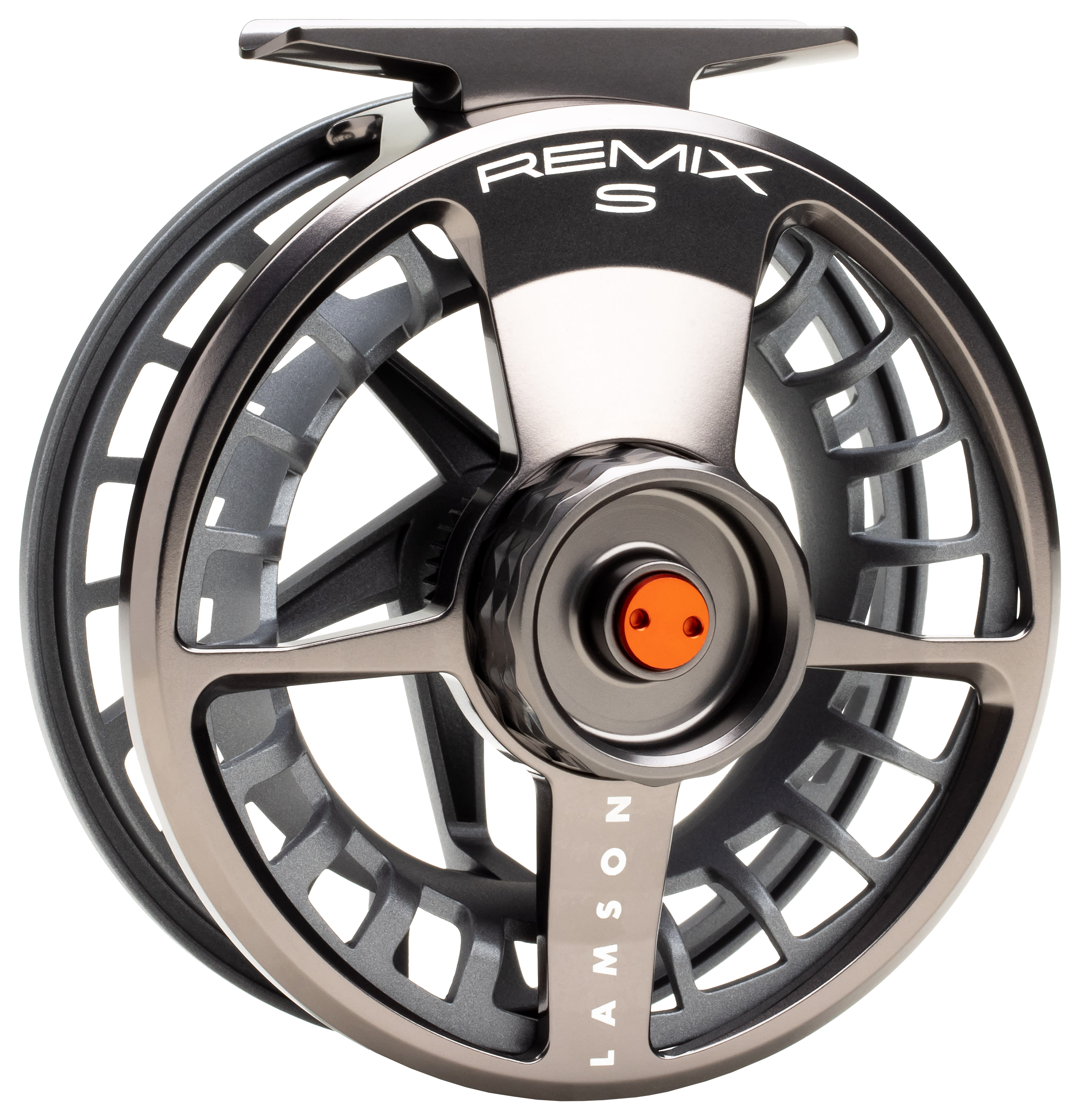 Image of Lamson Remix S Fly Reel - 4/5/6 - Smoke