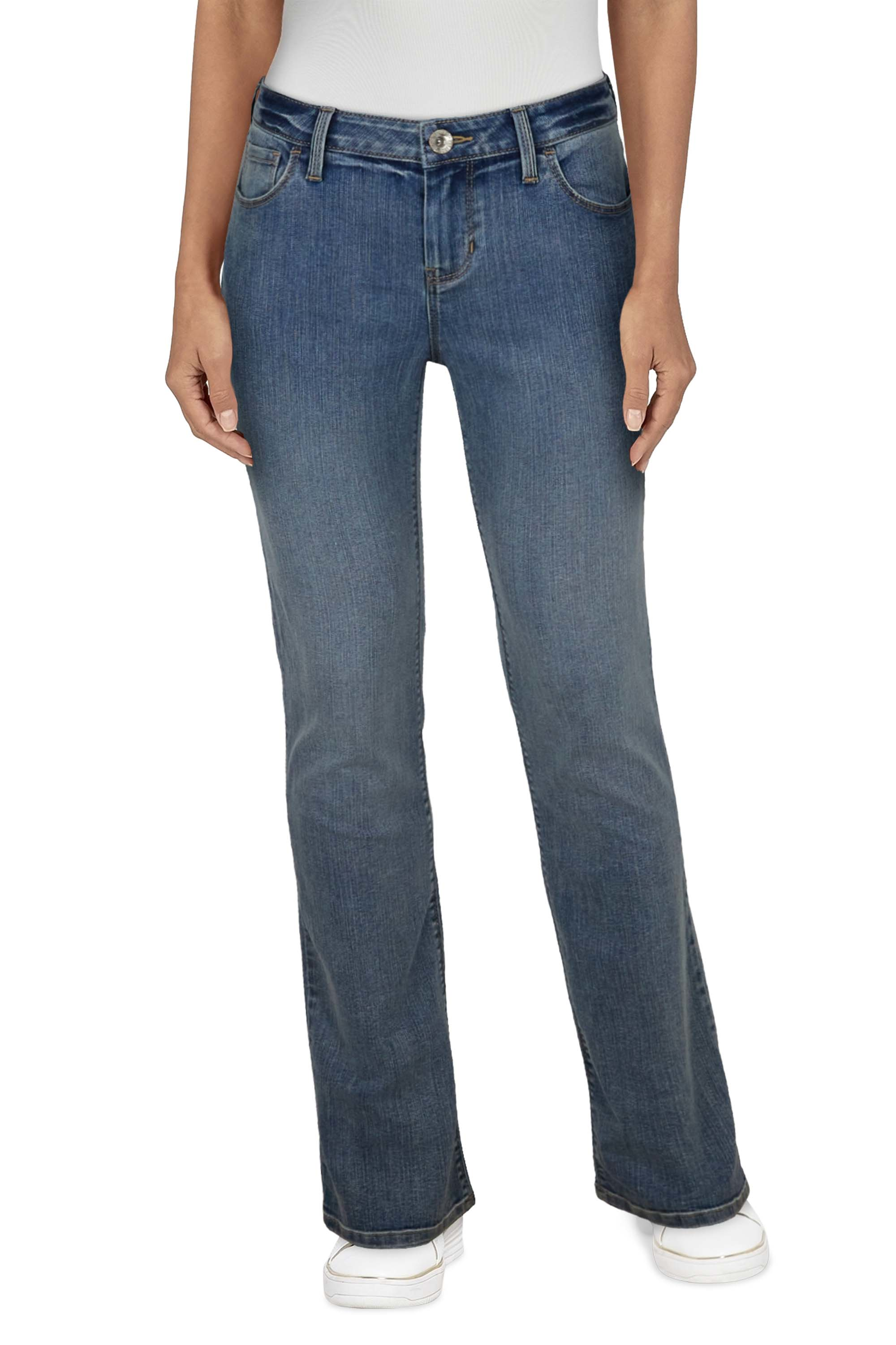 Natural Reflections Classic Fit Jeans for Ladies - Wash - 10 - Tall