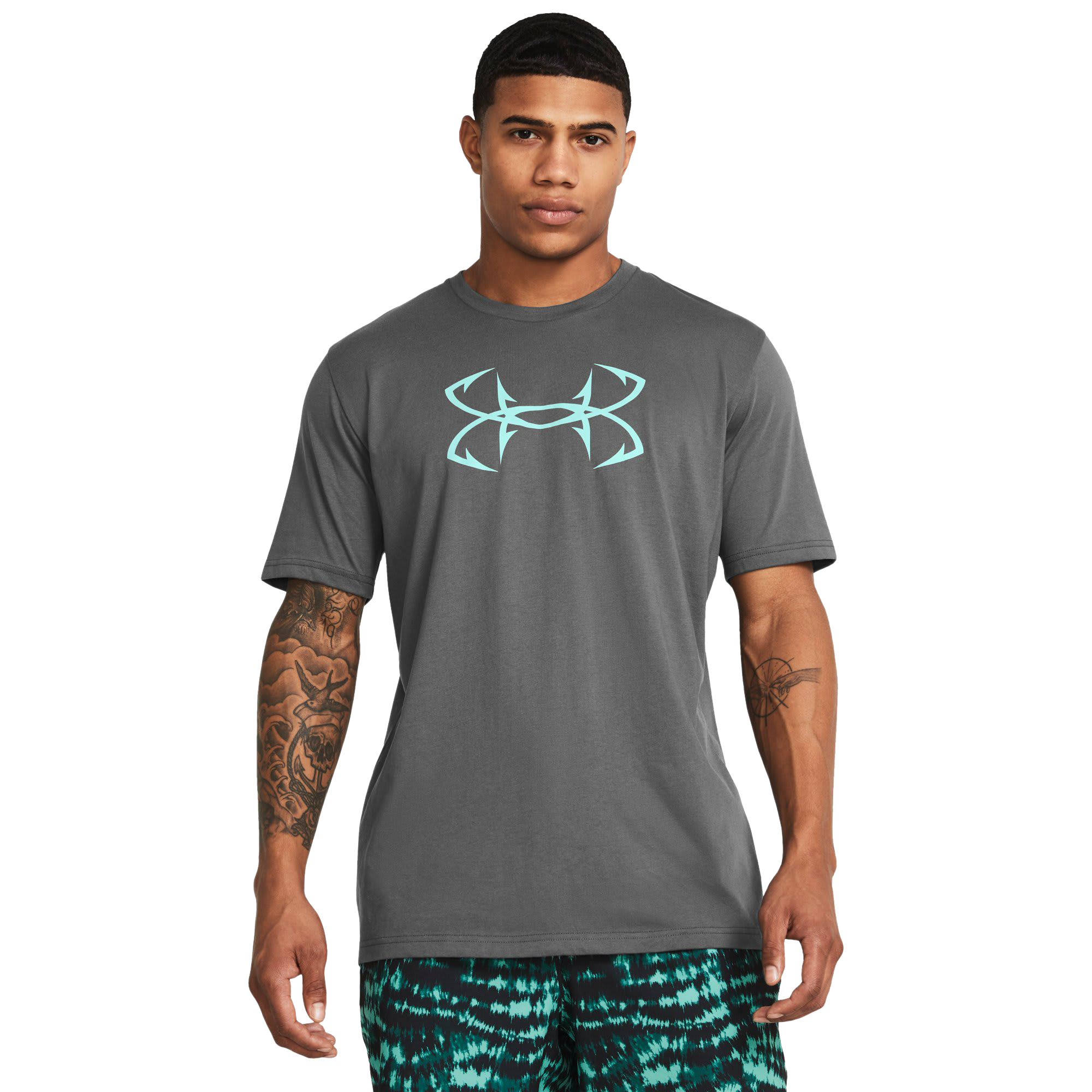 Under Armour FISH Bass Waterblur Short-Sleeve T-Shirt for Men