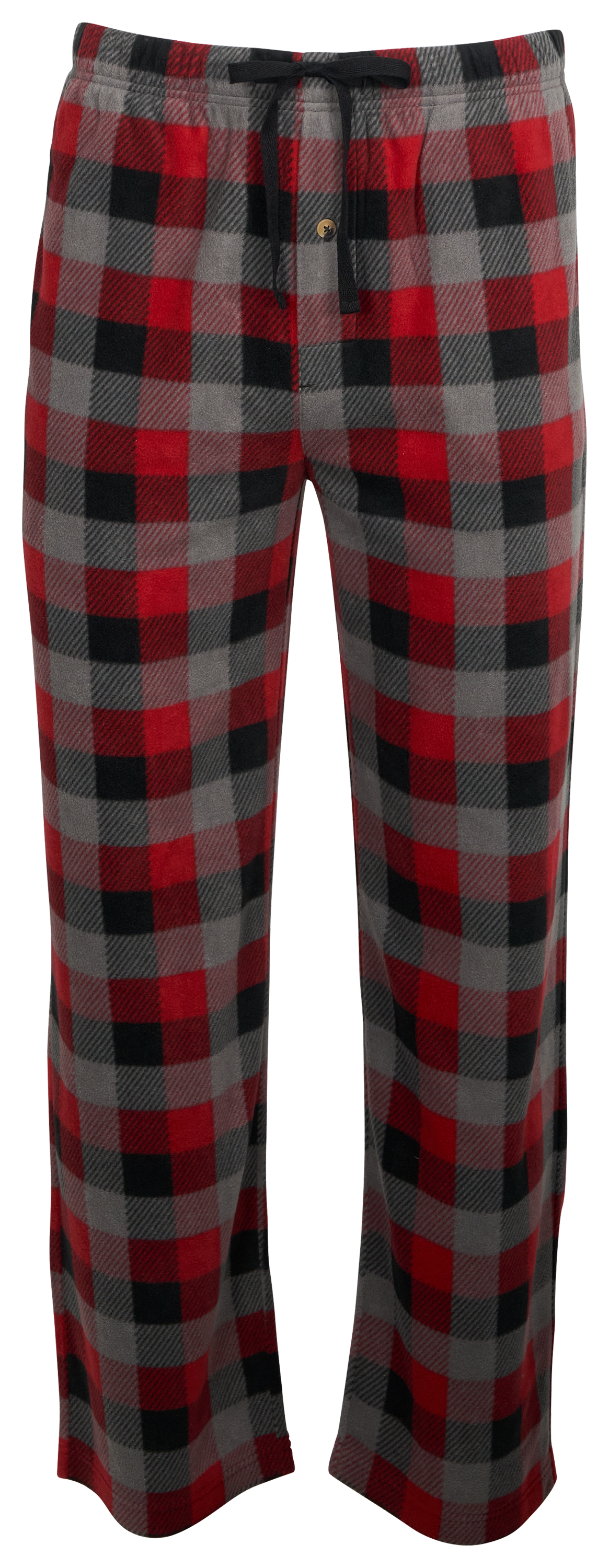 Image of RedHead Fleece Lounge Pants for Men - Red/Black Buffalo - M