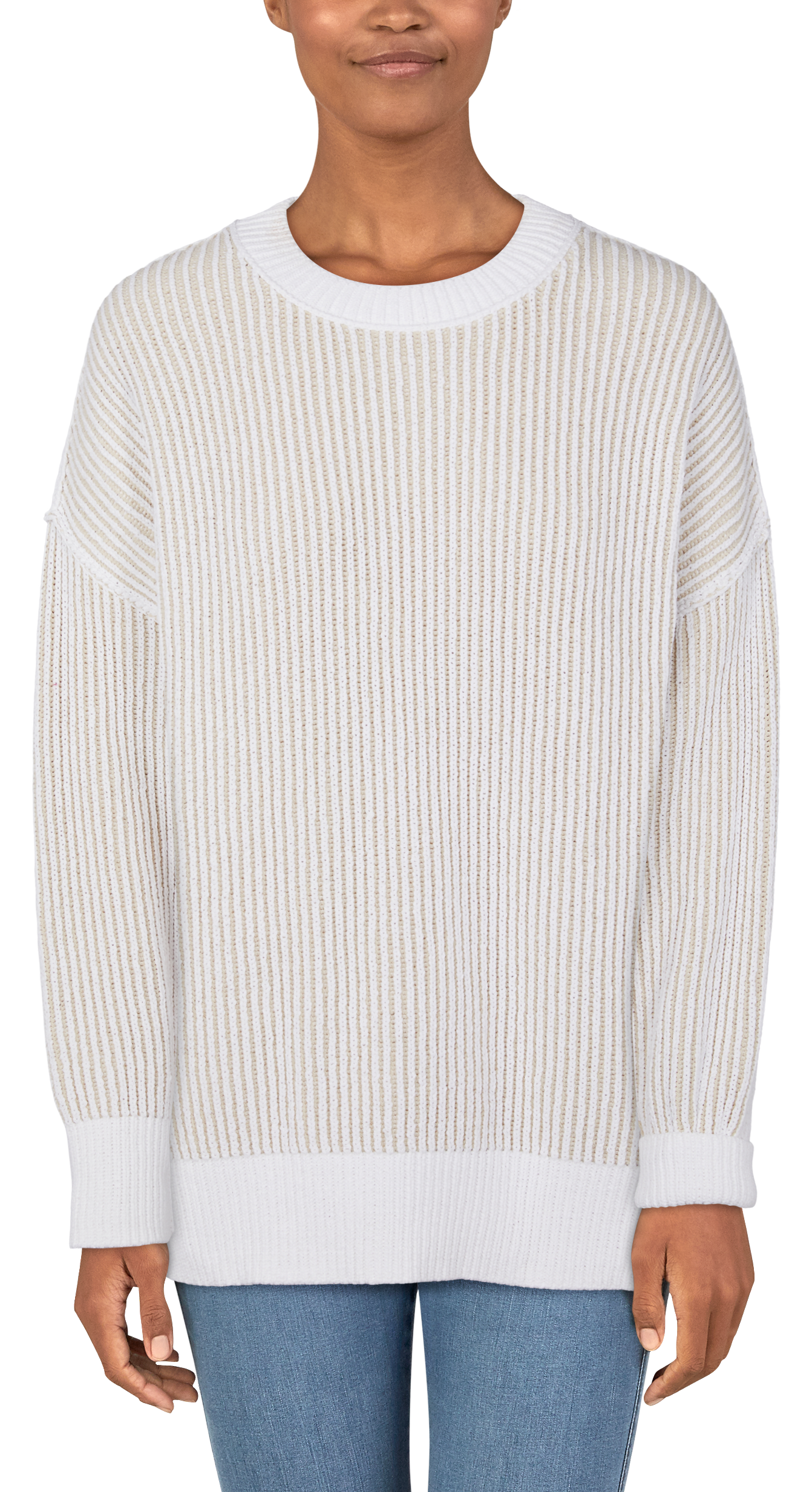 NATURAL REFLECTIONS Ridgecrest Crew-Neck Sweater