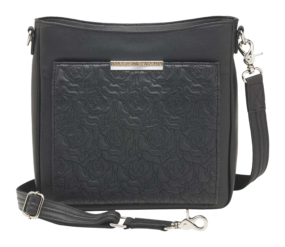 Image of Gun Tote'n Mamas Slim Lambskin Crossbody Concealed Carry Bag