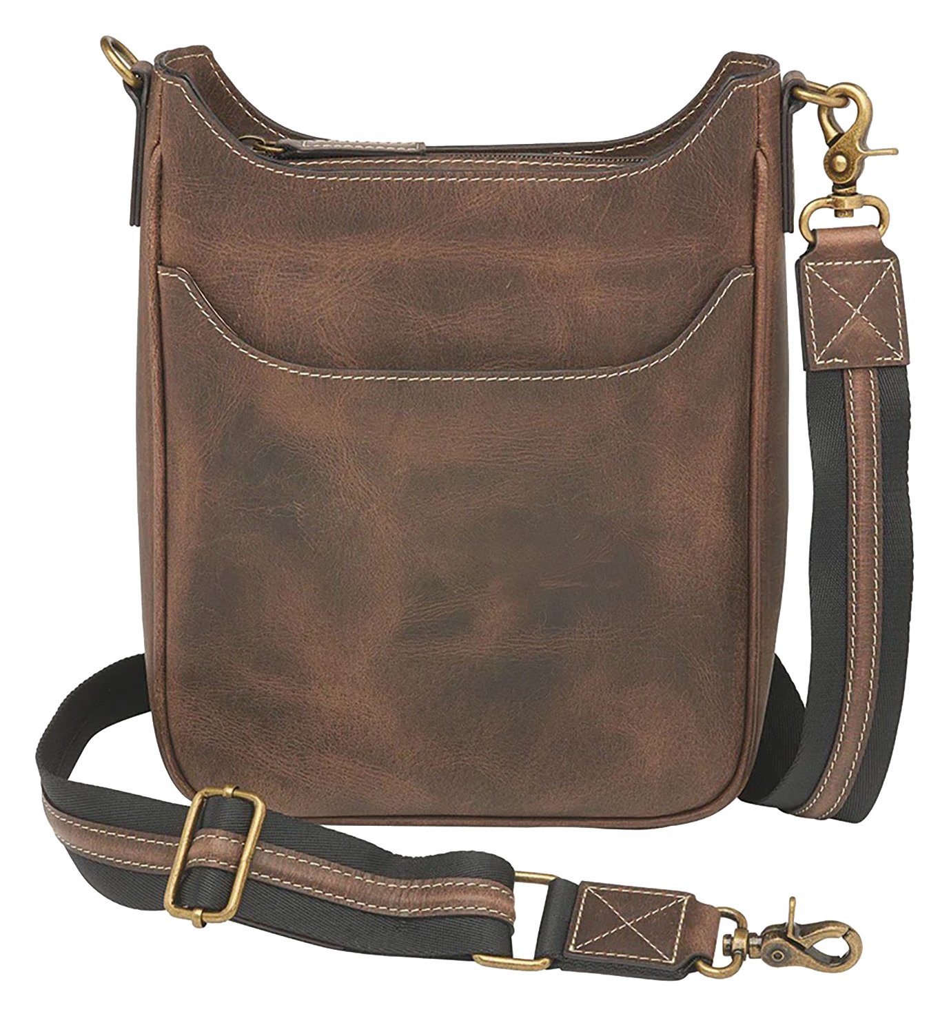 Image of Gun Tote'n Mamas Leather Crossbody Mail Pouch