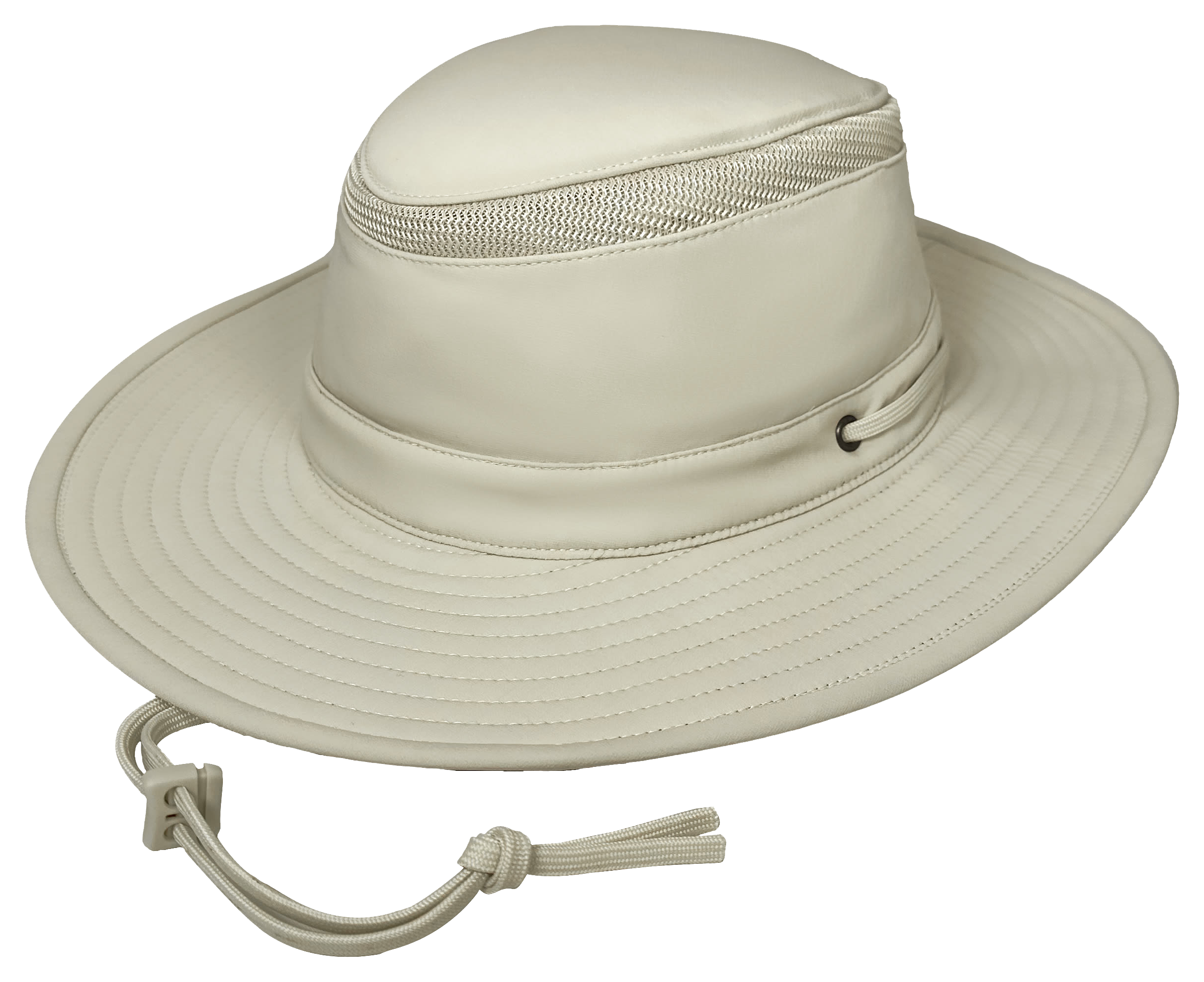 Image of Kanut Sports Cimarron Performance Safari Sun Hat for Ladies - Light Grey - M