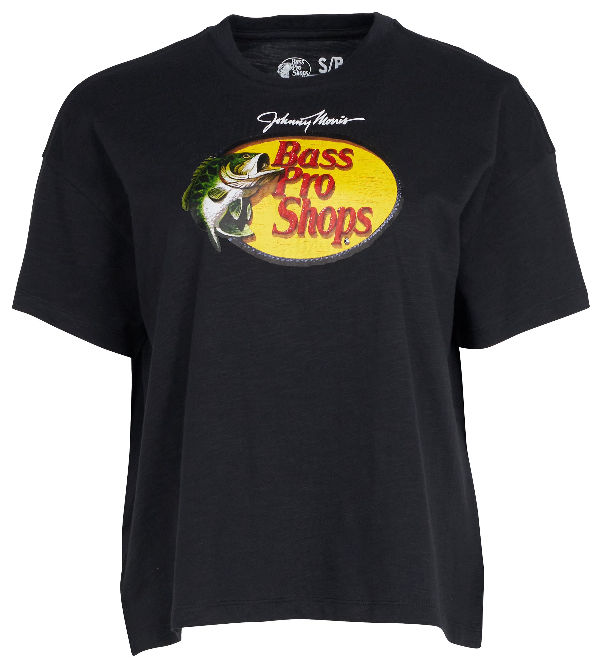 Bass Pro Shops Logo Cropped Long-Sleeve Hoodie for Ladies