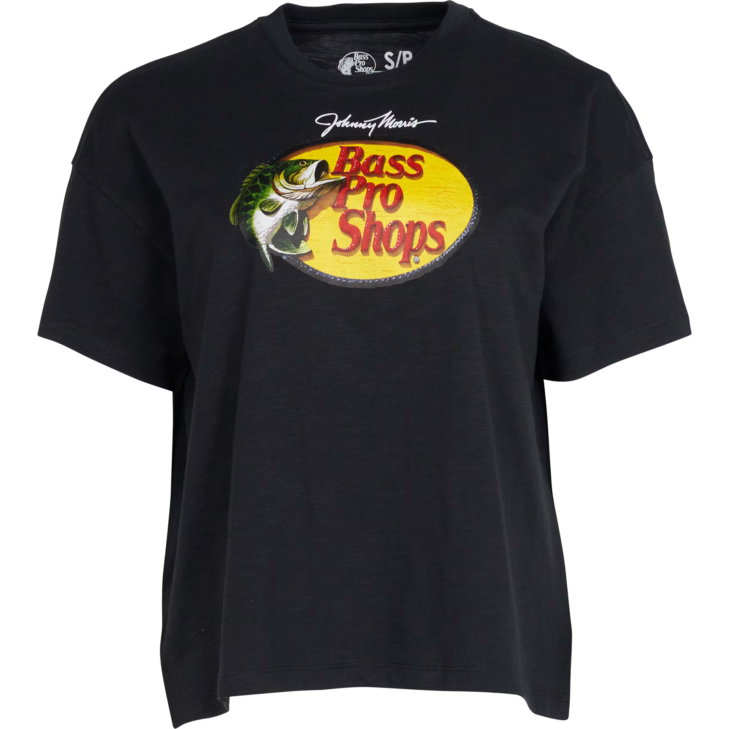 Image of Bass Pro Shops Logo Short-Sleeve T-Shirt for Ladies - Black - L