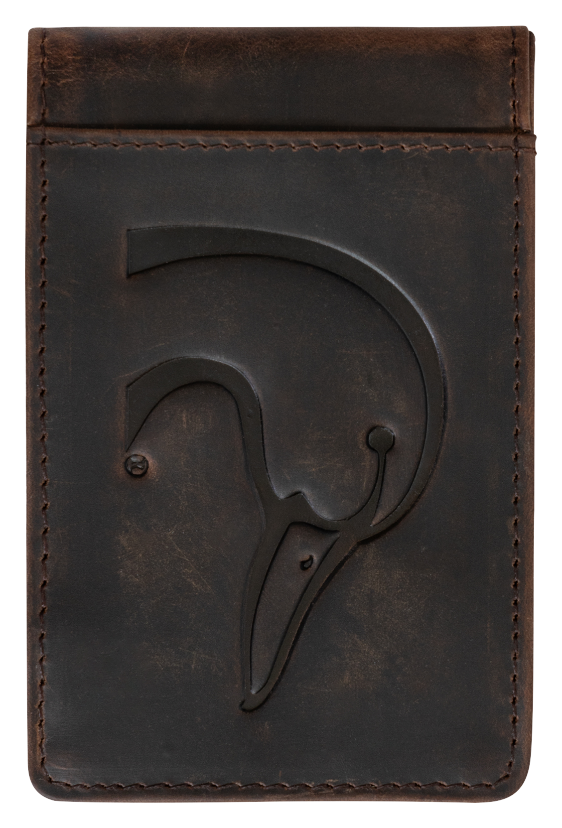 Browning Western Brass Buck Bifold Wallet