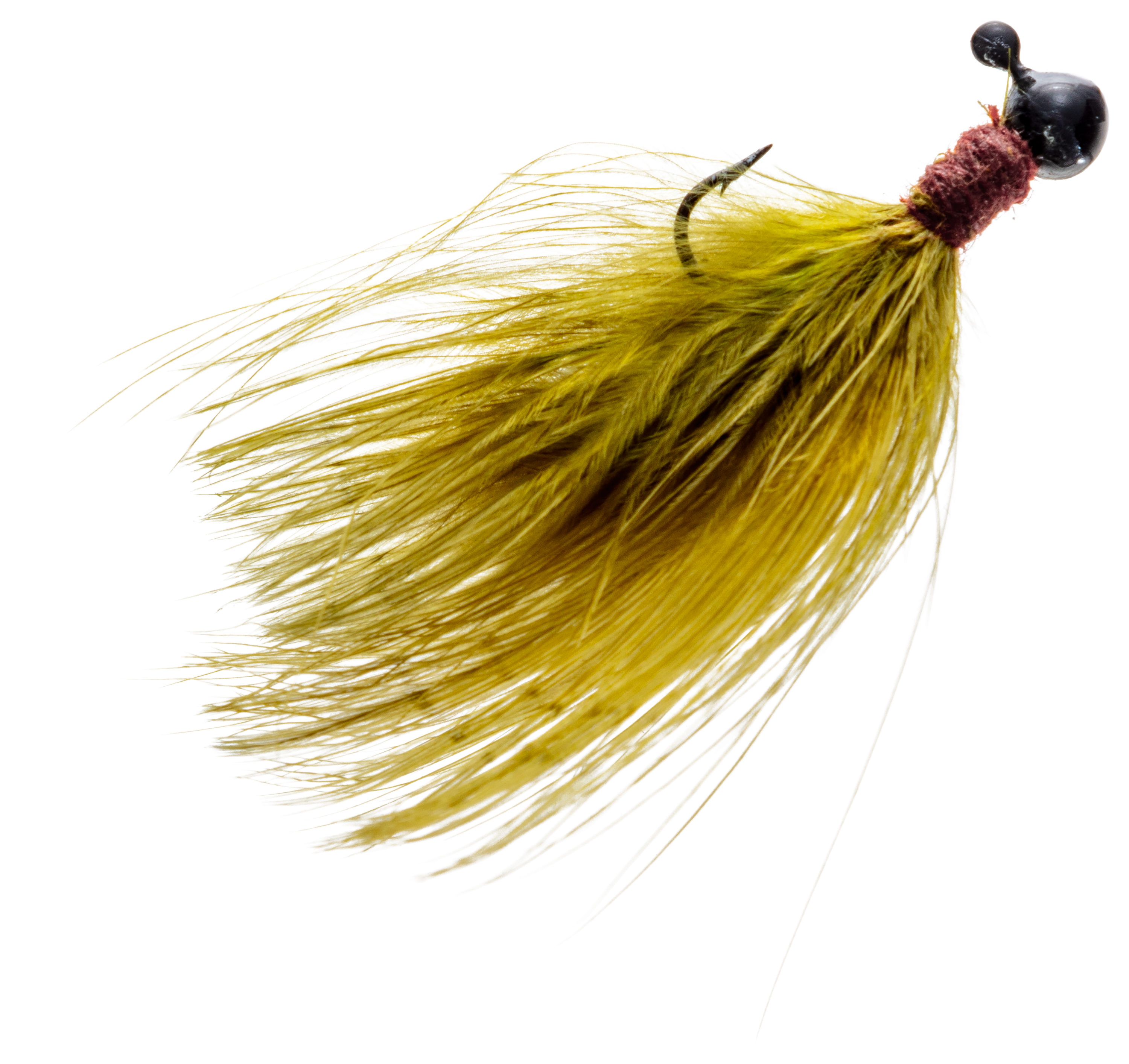 Image of White River Fly Shop ProLite Jigs - Olive - 4 - 1/16 oz.