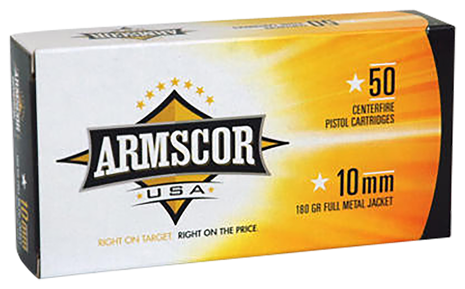 Armscor Centerfire Handgun Ammo - 10mm  - 50 Rounds