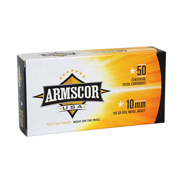 Armscor Centerfire Handgun Ammo - 10mm  - 50 Rounds