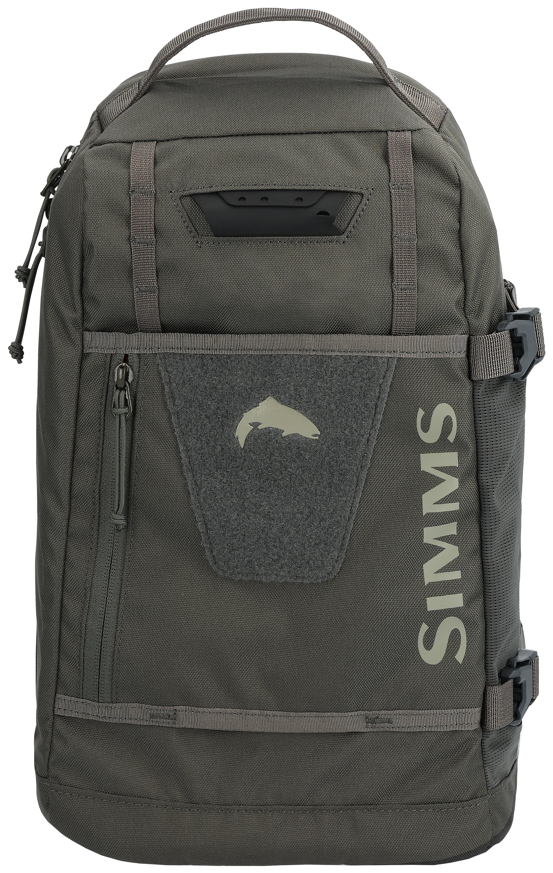 Simms Tributary Sling Pack regiment camo olive drab