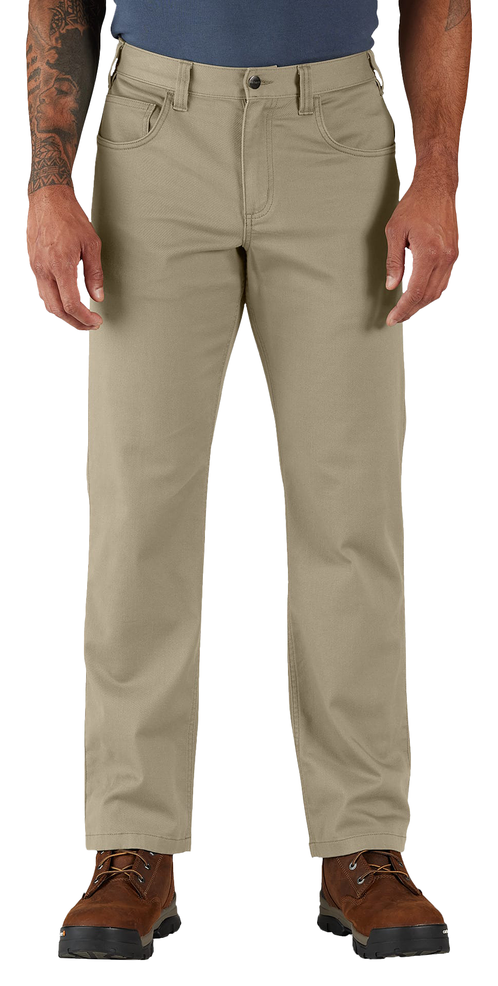 Image of Carhartt Force Relaxed-Fit Pants for Men - Sand Dune - 30x30