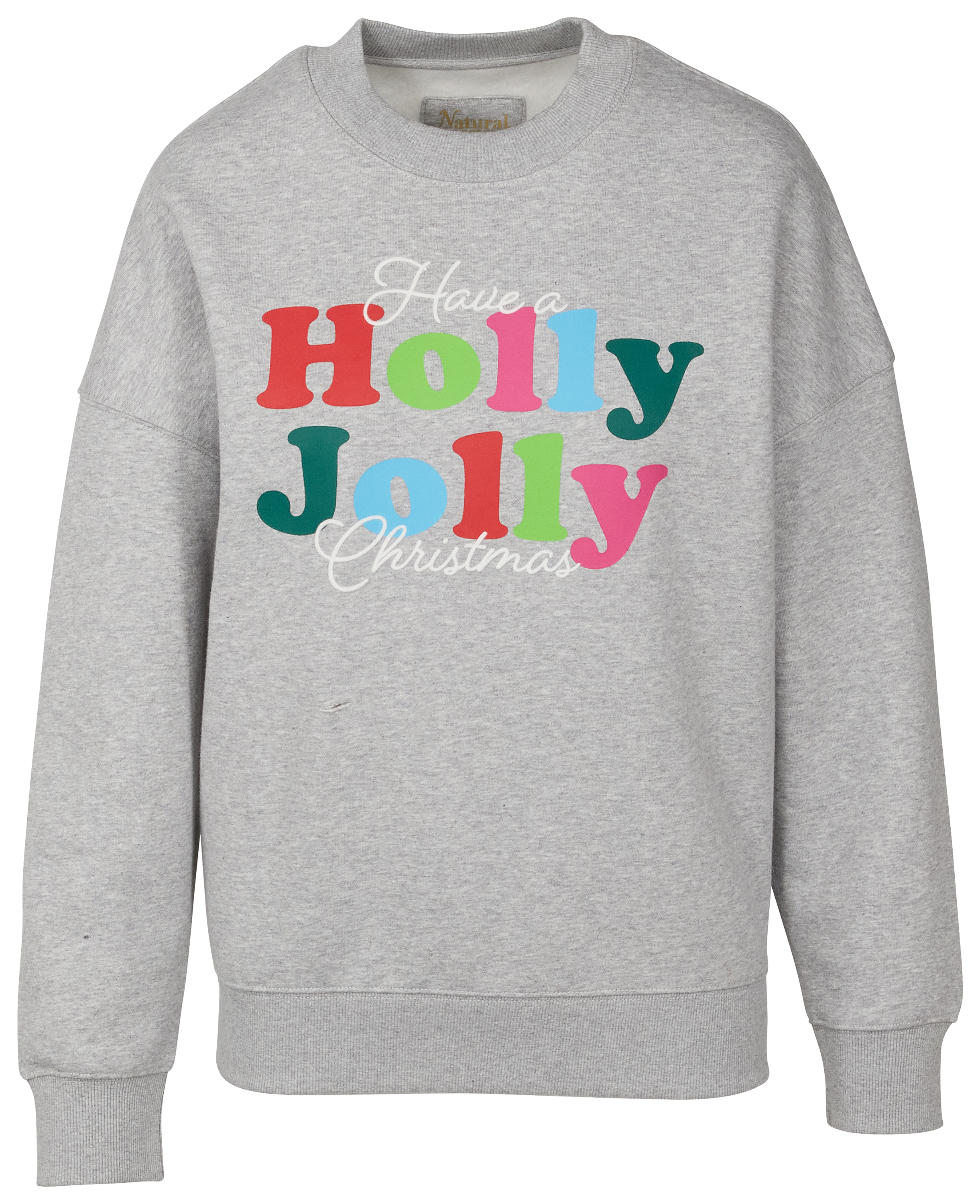 NATURAL REFLECTIONS Holly Jolly Sweatshirt