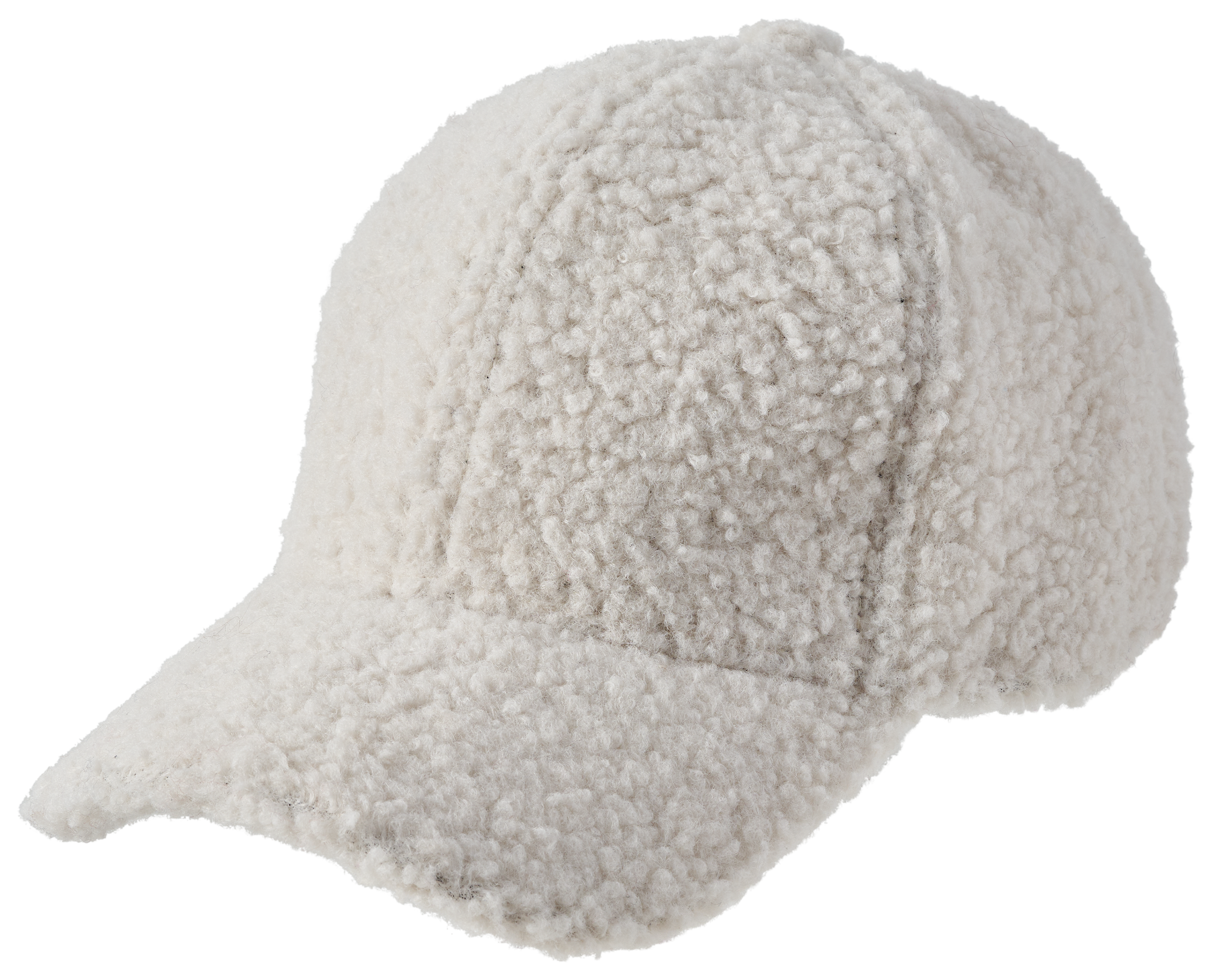 Image of Natural Reflections Curly Sherpa Adjustable Cap for Ladies