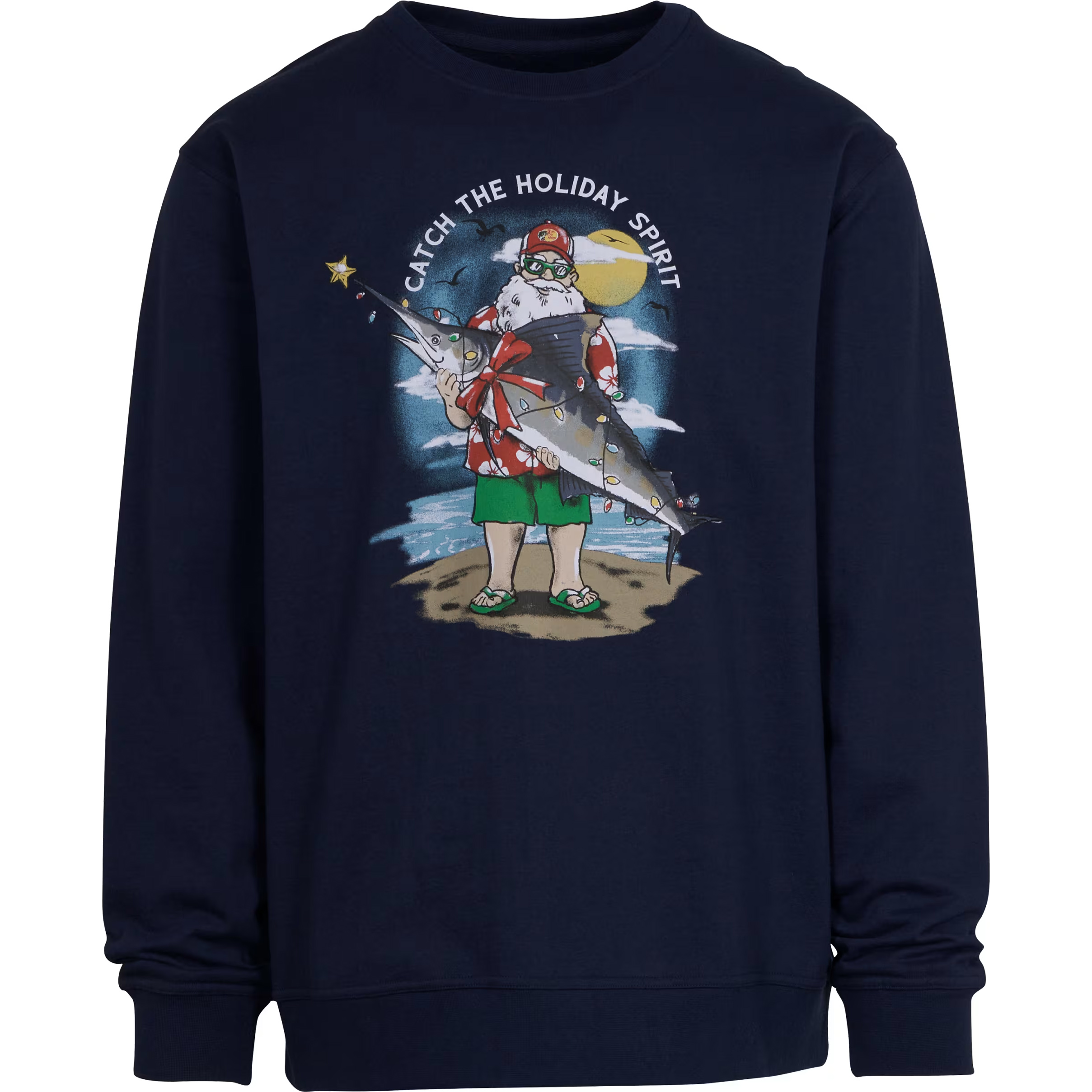 Bass Pro Shops Holiday Spirit Long-Sleeve Sweatshirt for Adults