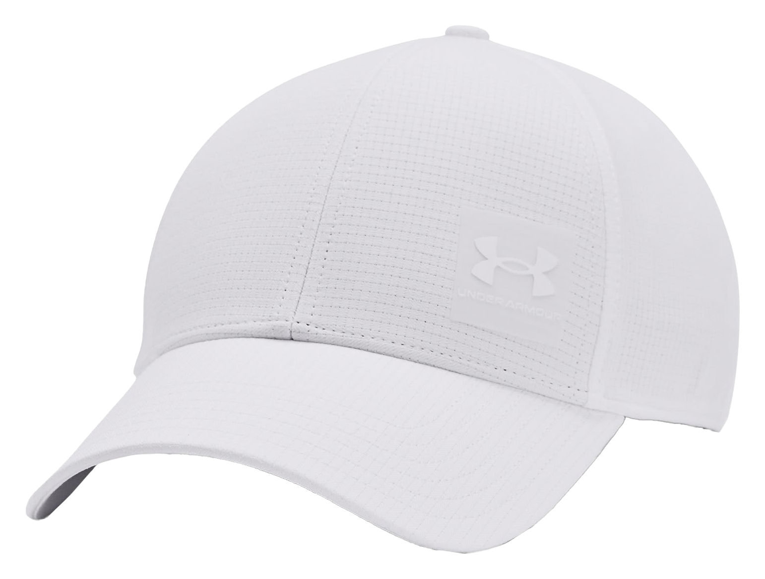 Image of Under Armour ArmourVent Stretch-Fit Cap - White - M/L