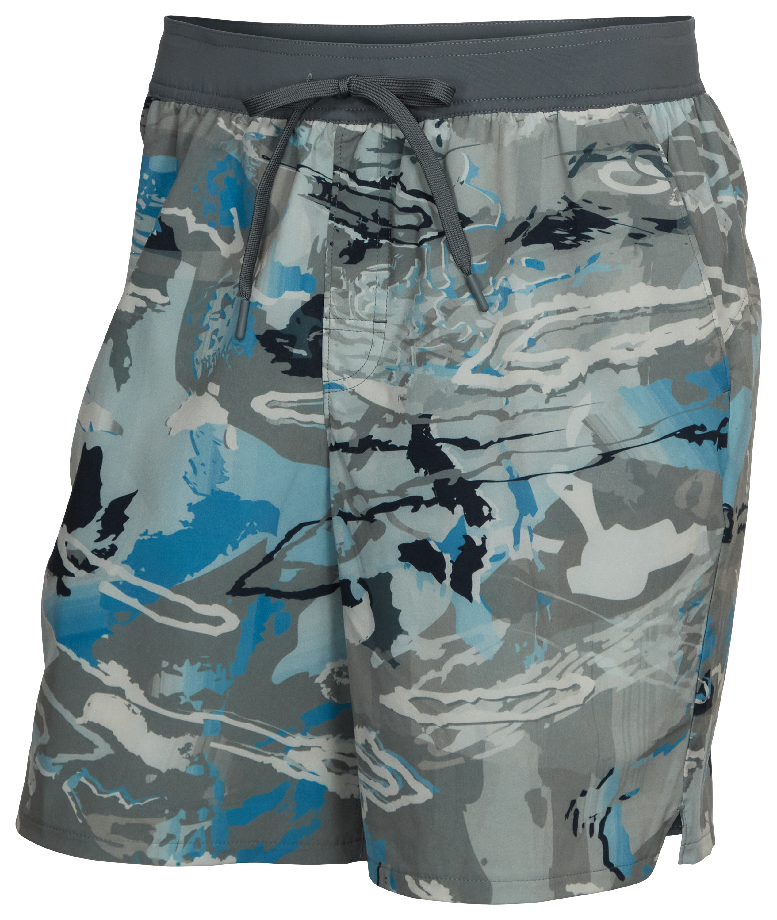 Image of Under Armour Shorebreak Board Shorts for Men - Pitch Gray/Mod Gray
