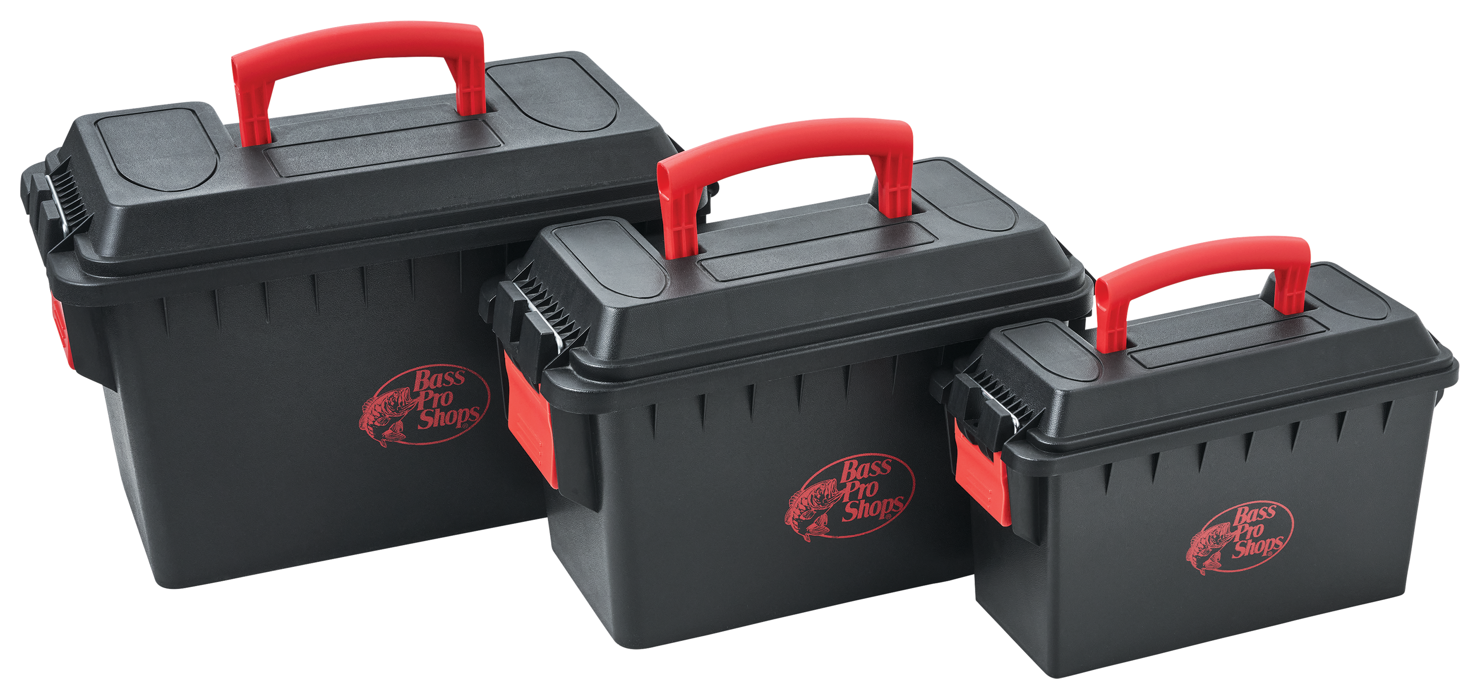 Image of Bass Pro Shops Dry Box 3-Piece Set - Black