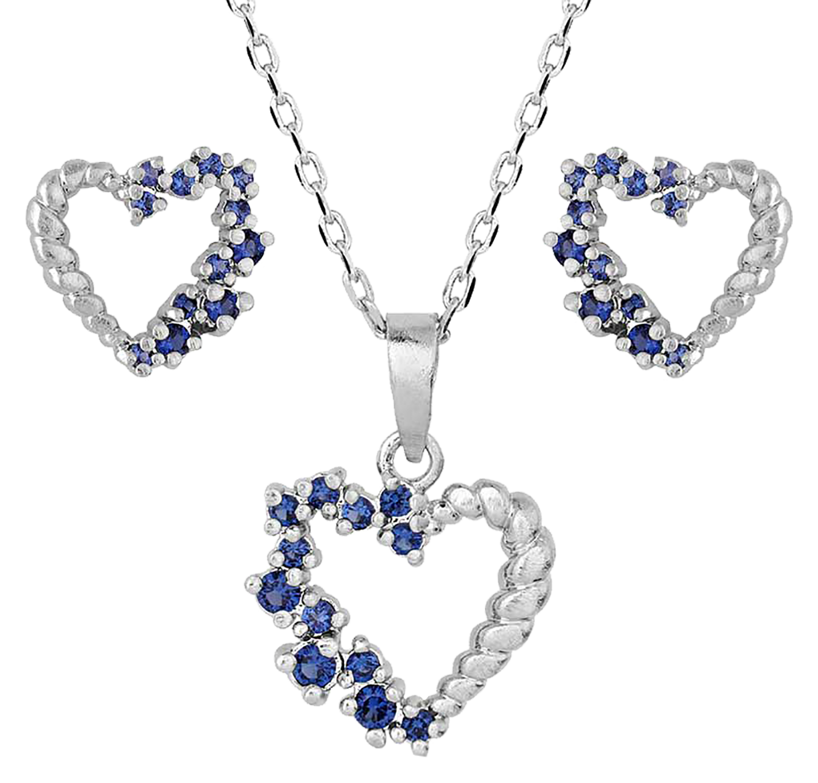 Image of Montana Silversmiths Harmony of the Heart Jewelry Set