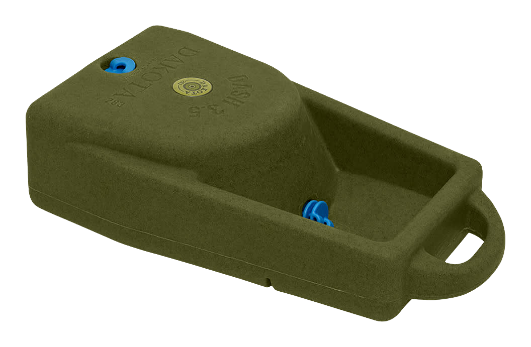 Image of Dakota 283 Dash 3.5 Watering System Portable Dog Water Bowl with Dakota Guard - Olive