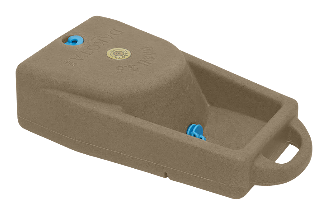 Image of Dakota 283 Dash 3.5 Watering System Portable Dog Water Bowl with Dakota Guard - Coyote Granite