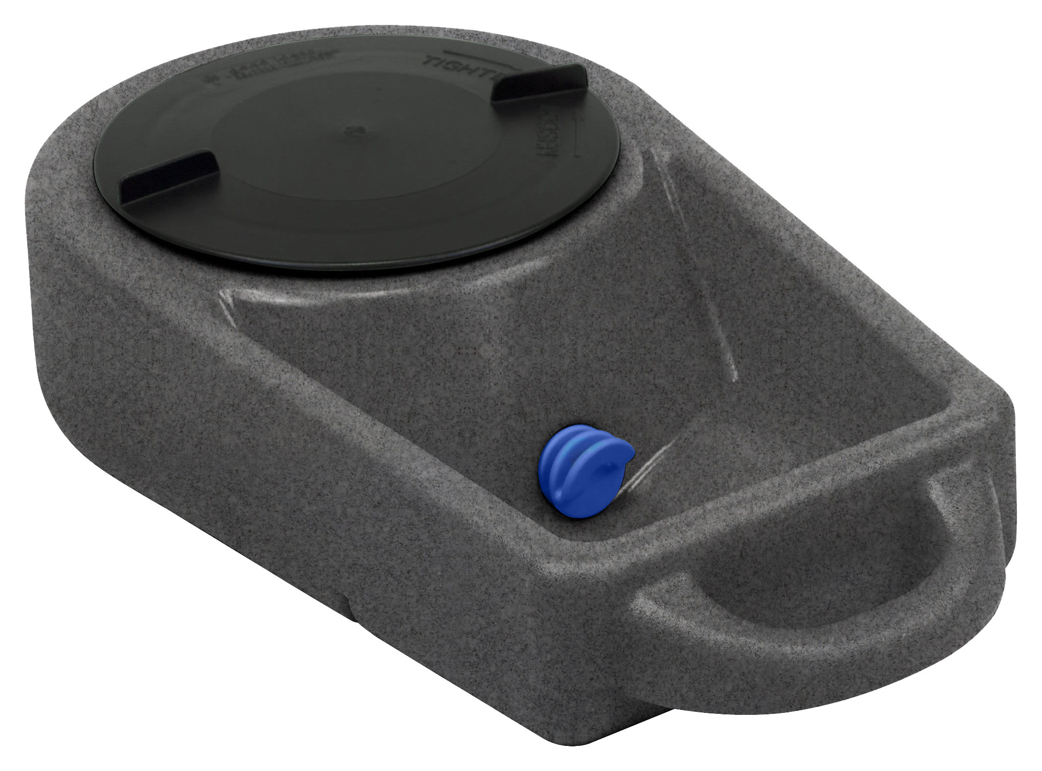 Dakota 283 Dine N Dash 2.5 Feeding and Watering System with Dakota Guard - Dark Granite - Dakota 283