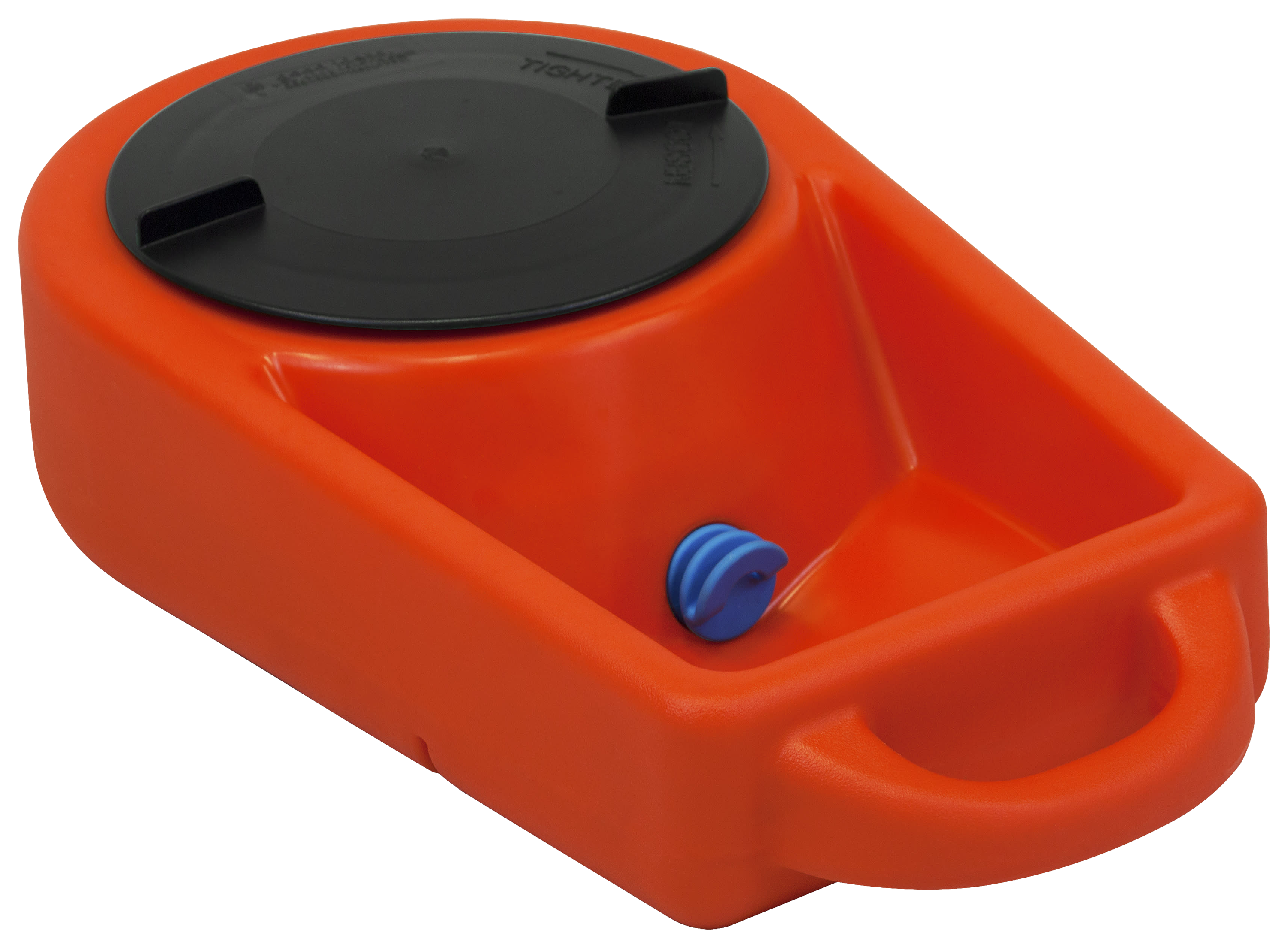 Dakota 283 Dine N Dash 2.5 Feeding and Watering System with Dakota Guard - Orange - Dakota 283