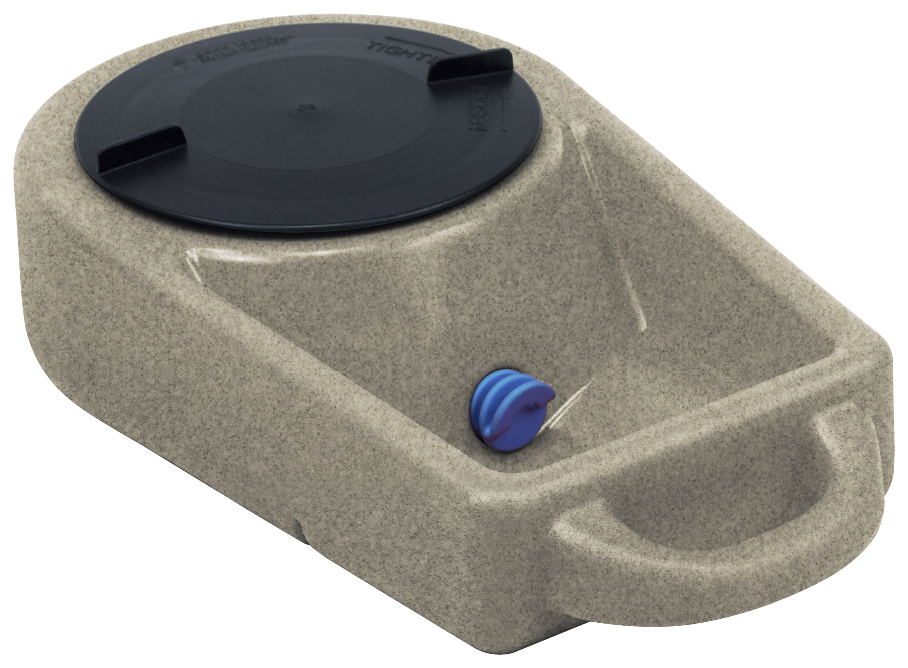 Dakota 283 Dine N Dash 2.5 Feeding and Watering System - Coyote Granite - Dakota 283