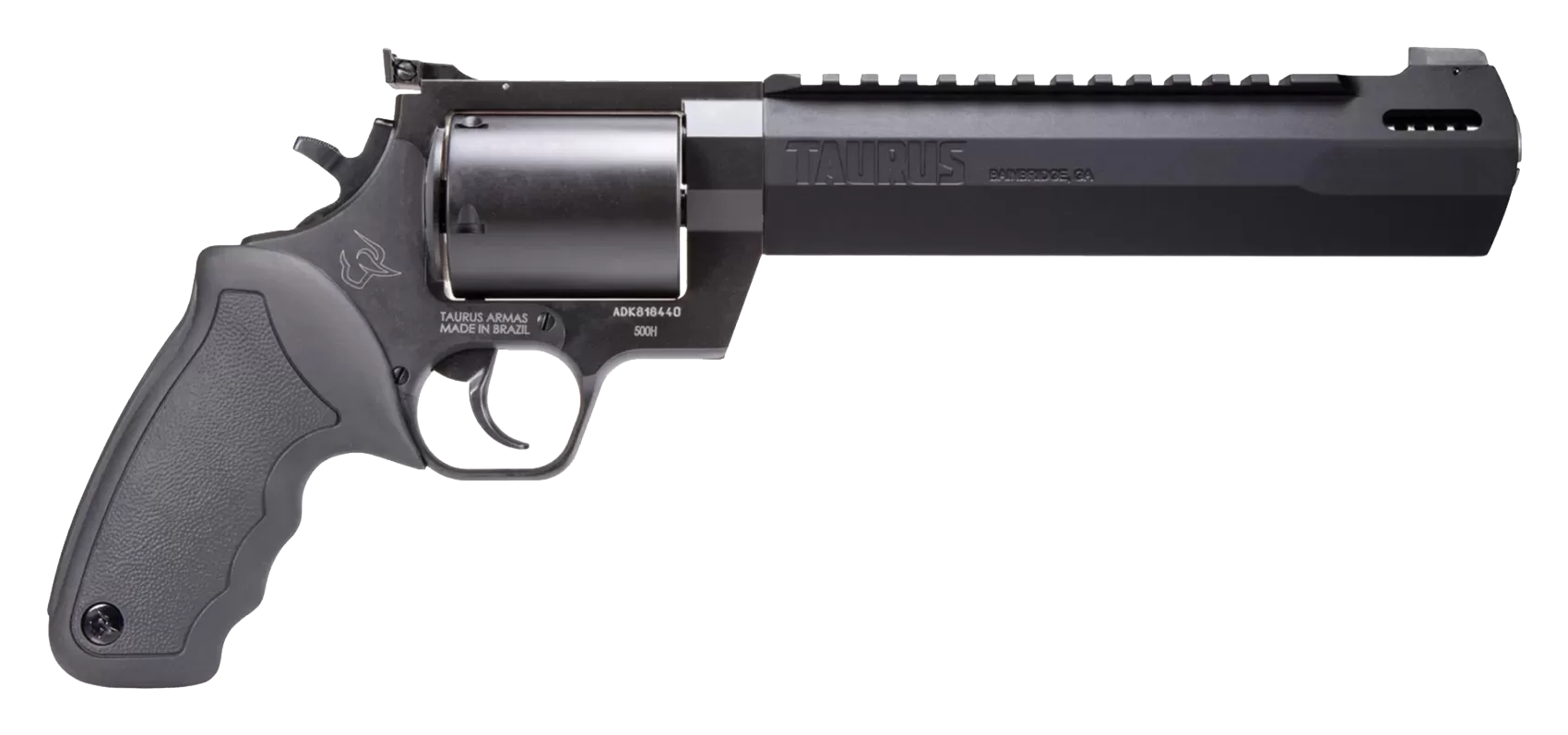 Taurus Raging Hunter Revolver  500 SampW  Black  8375  5 rd