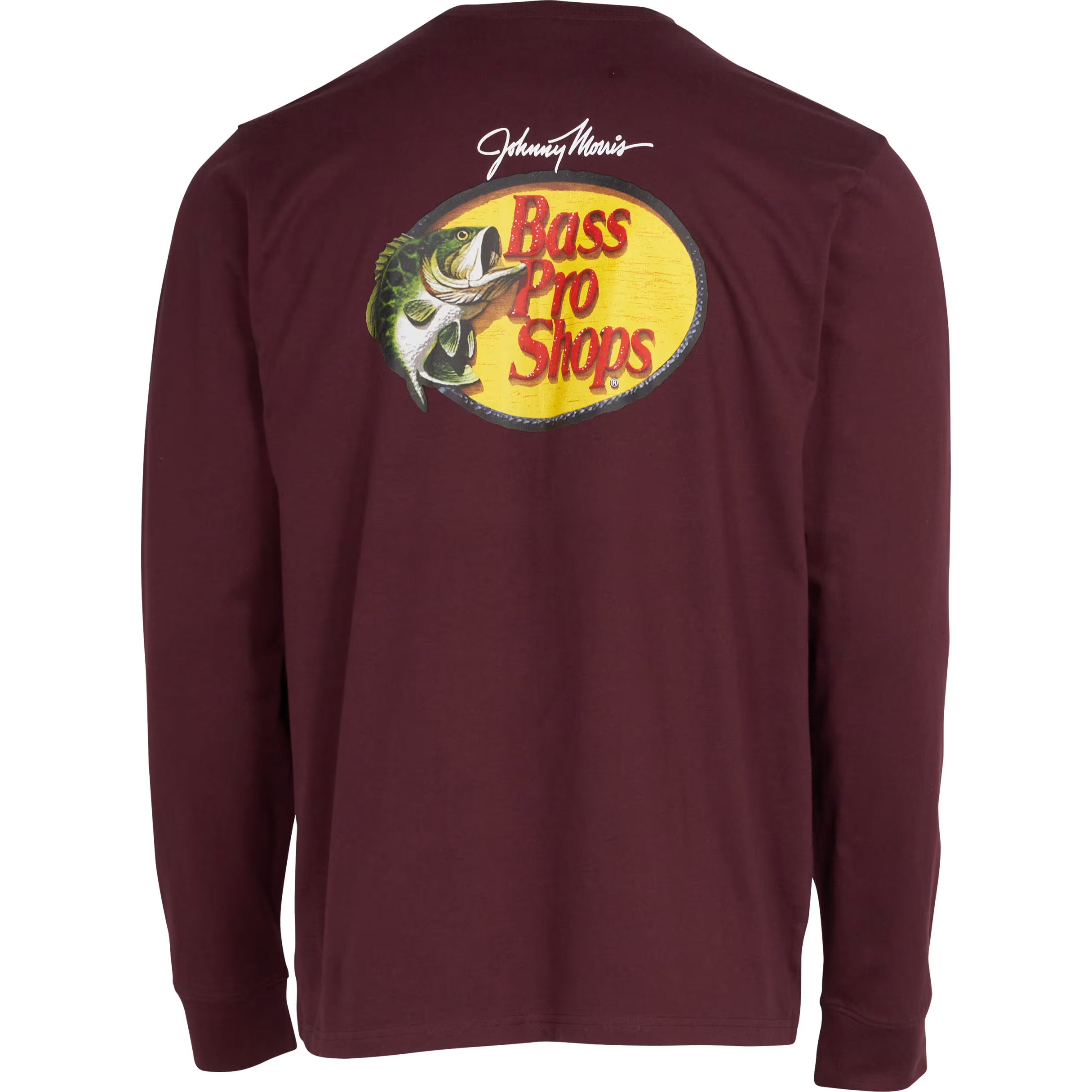 Image of Bass Pro Shops Woodcut Logo Long-Sleeve T-Shirt for Men