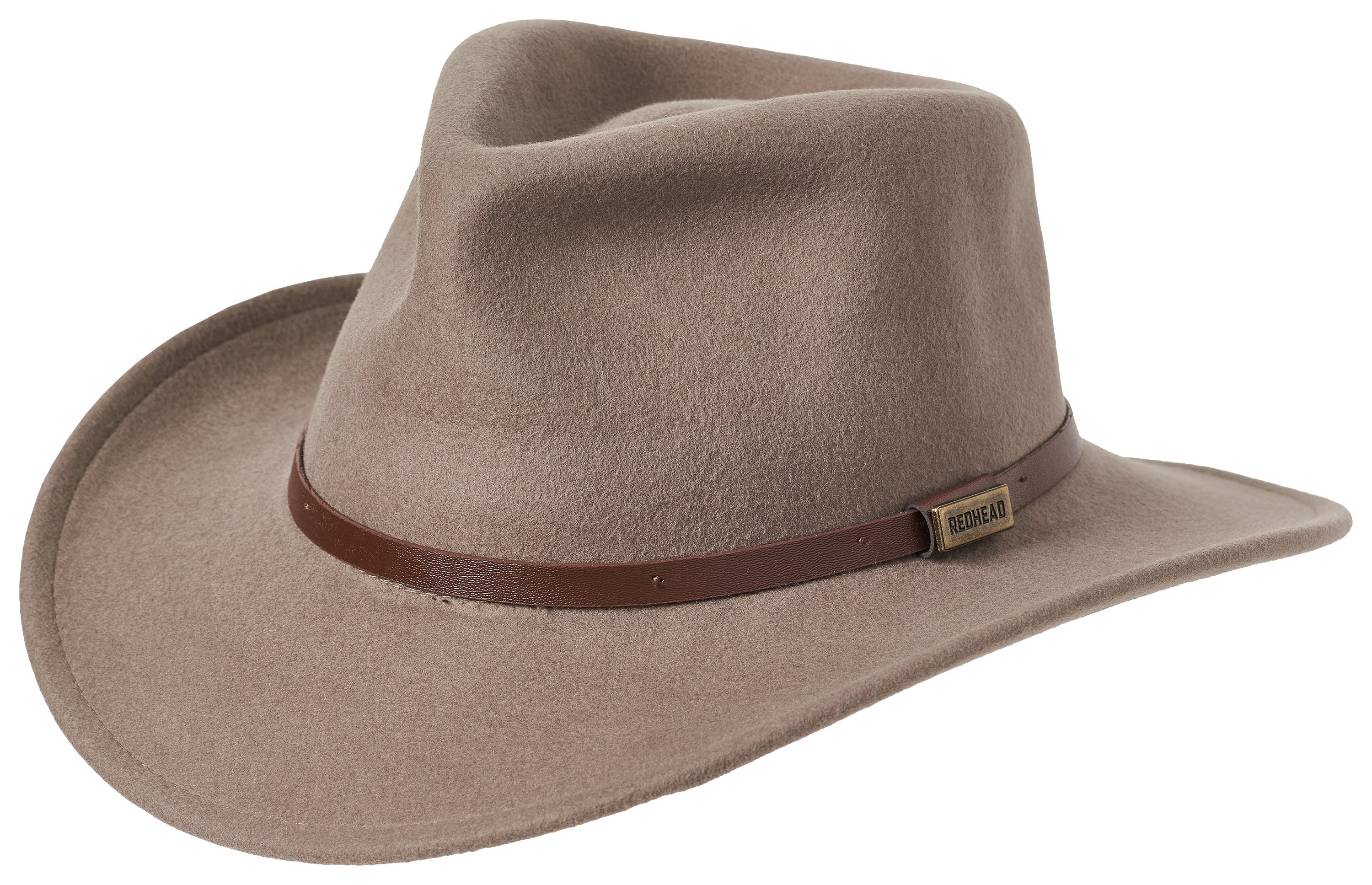 Image of RedHead All Seasons Wool Felt Hat for Men - Fawn - S