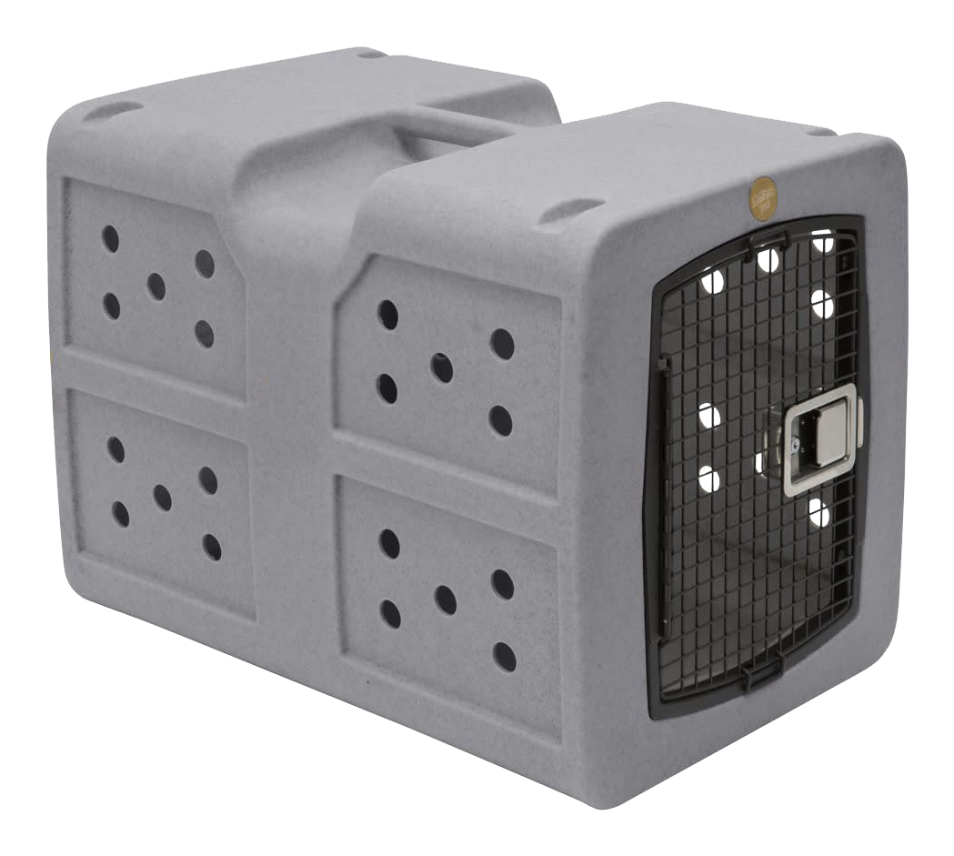 Image of Dakota 283 G3 Framed Door Dog Kennel with Dakota Guard - Dark Granite - Large