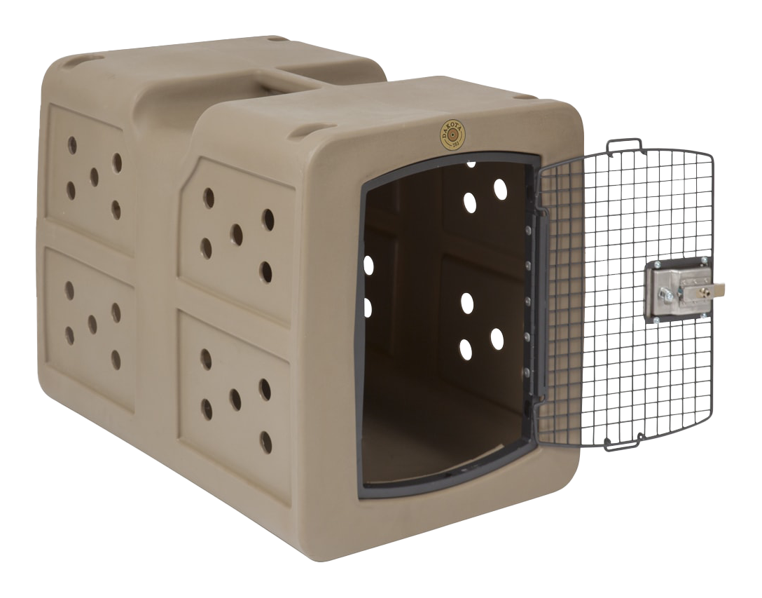 Dakota 283 G3 Framed Door Dog Kennel with Dakota Guard - Coyote Granite - Large - Dakota 283