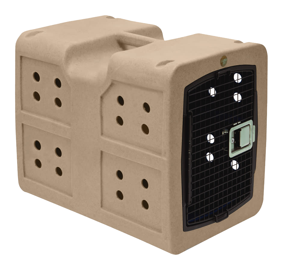 Image of Dakota 283 G3 Framed Door Dog Kennel with Dakota Guard - Coyote Granite - Medium