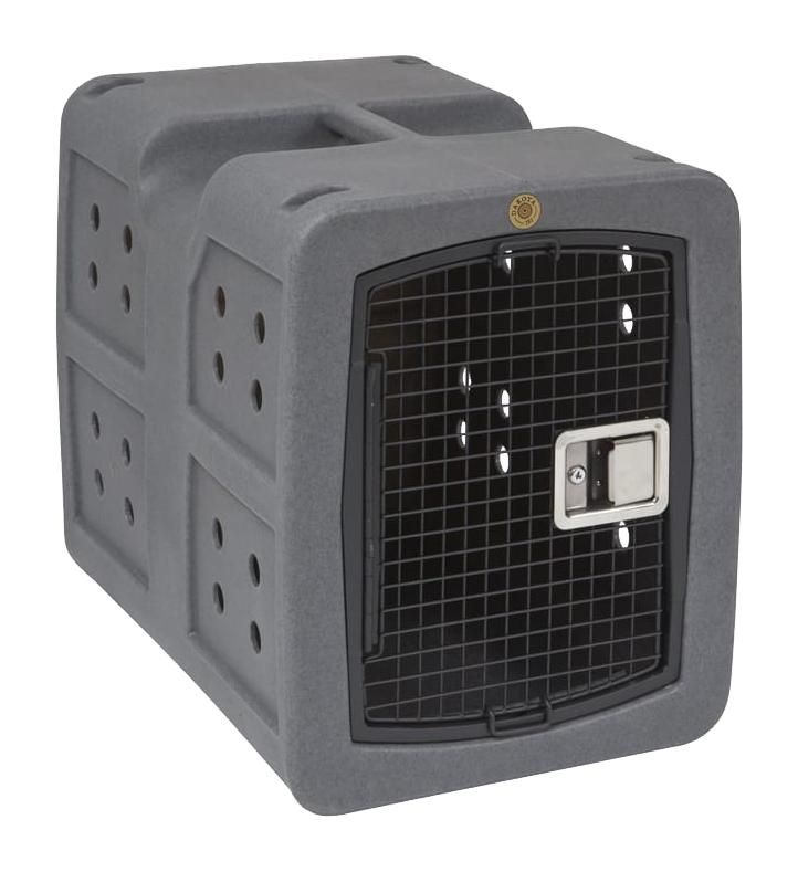 Image of Dakota 283 G3 Framed Door Dog Kennel with Dakota Guard - Dark Granite - Medium