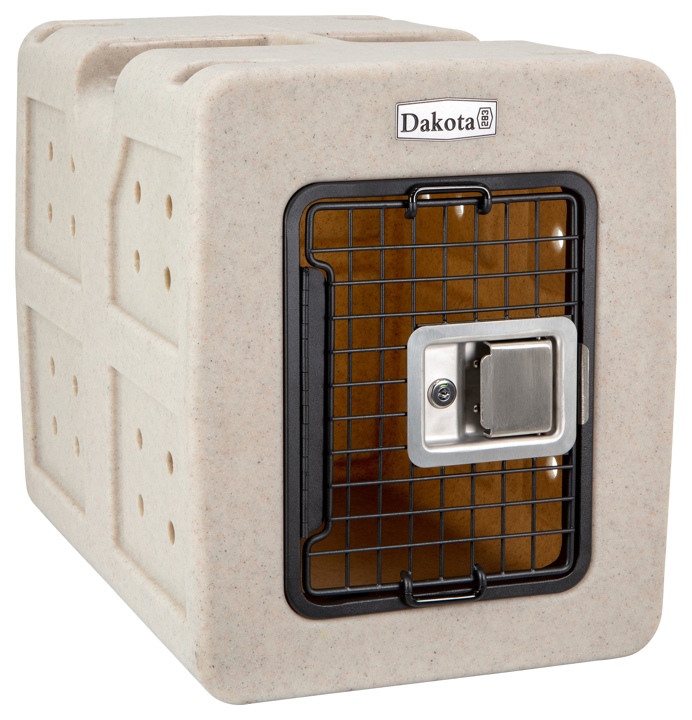 Image of Dakota 283 G3 Framed Door Dog Kennel - Sandstone - Small