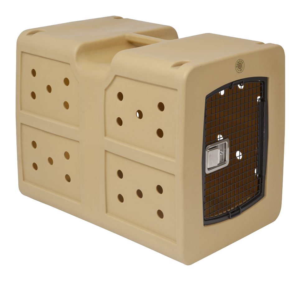 Dakota 283 G3 Framed Door Dog Kennel with Dakota Guard - Coyote Granite - X-Large