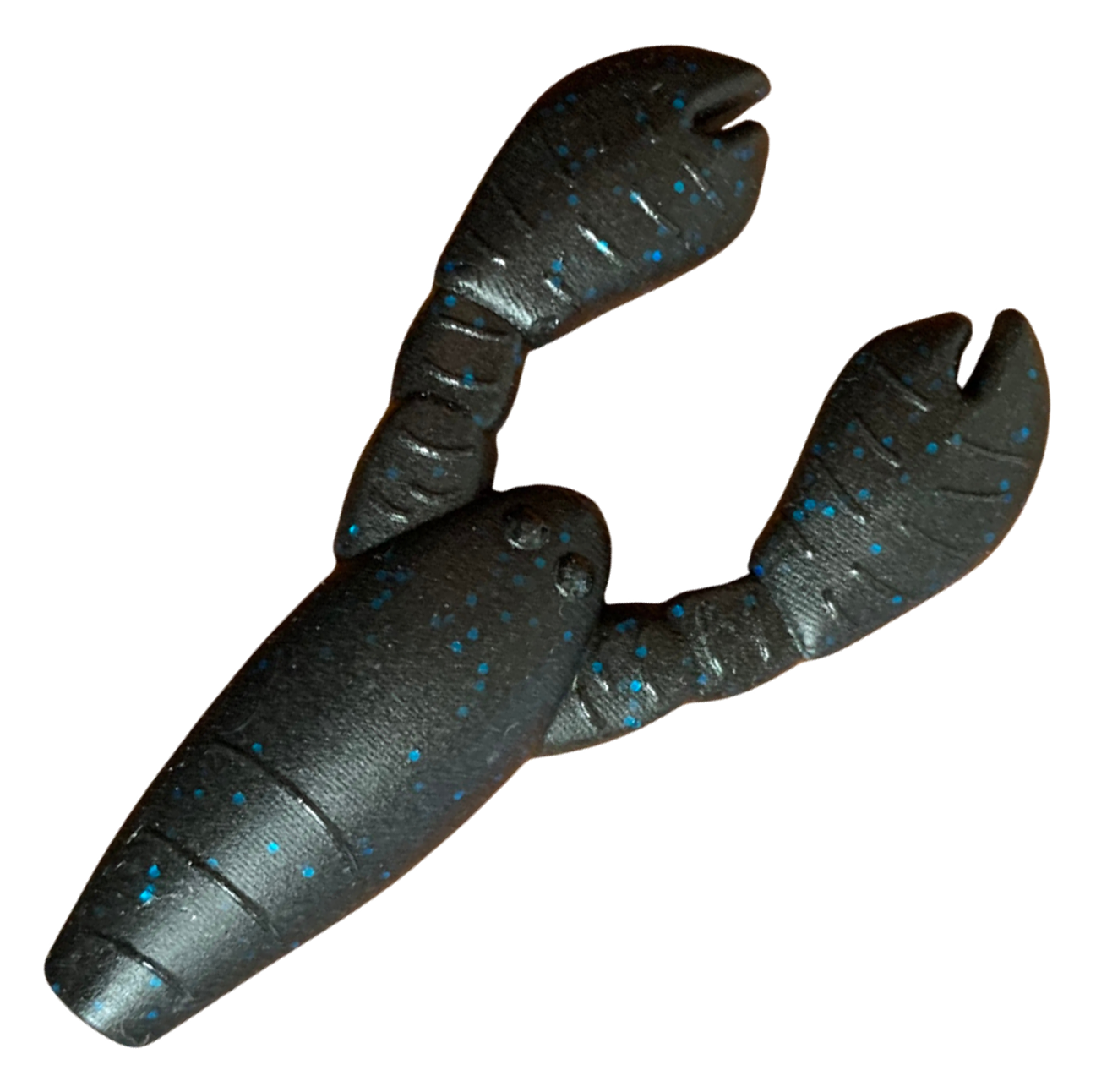 Great Lakes Finesse Snack Craw - Black/Blue Flake - 2.1''